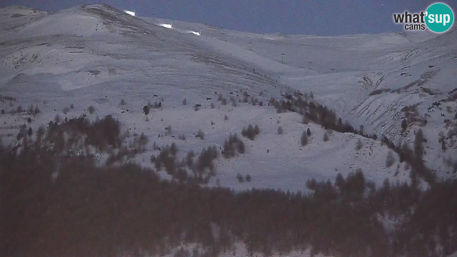 Amazing Livigno webcam panorama view from hotel Teola