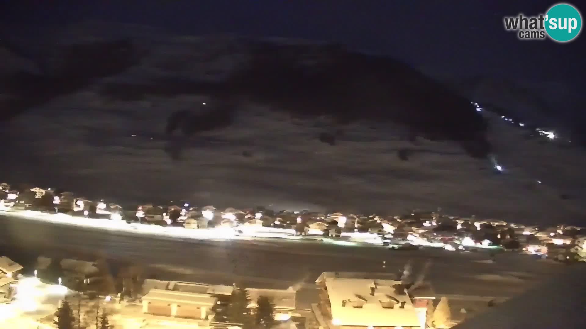 Superbe web camera Livigno, vue panoramique depuis l’hôtel Teola