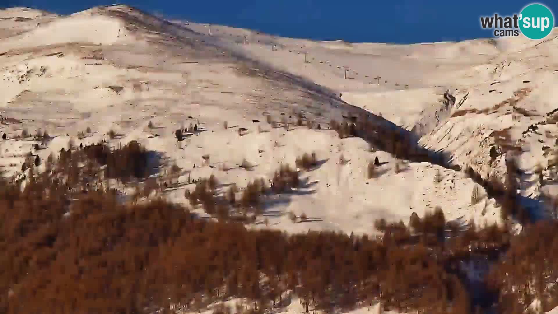 Amazing Livigno webcam panorama view from hotel Teola