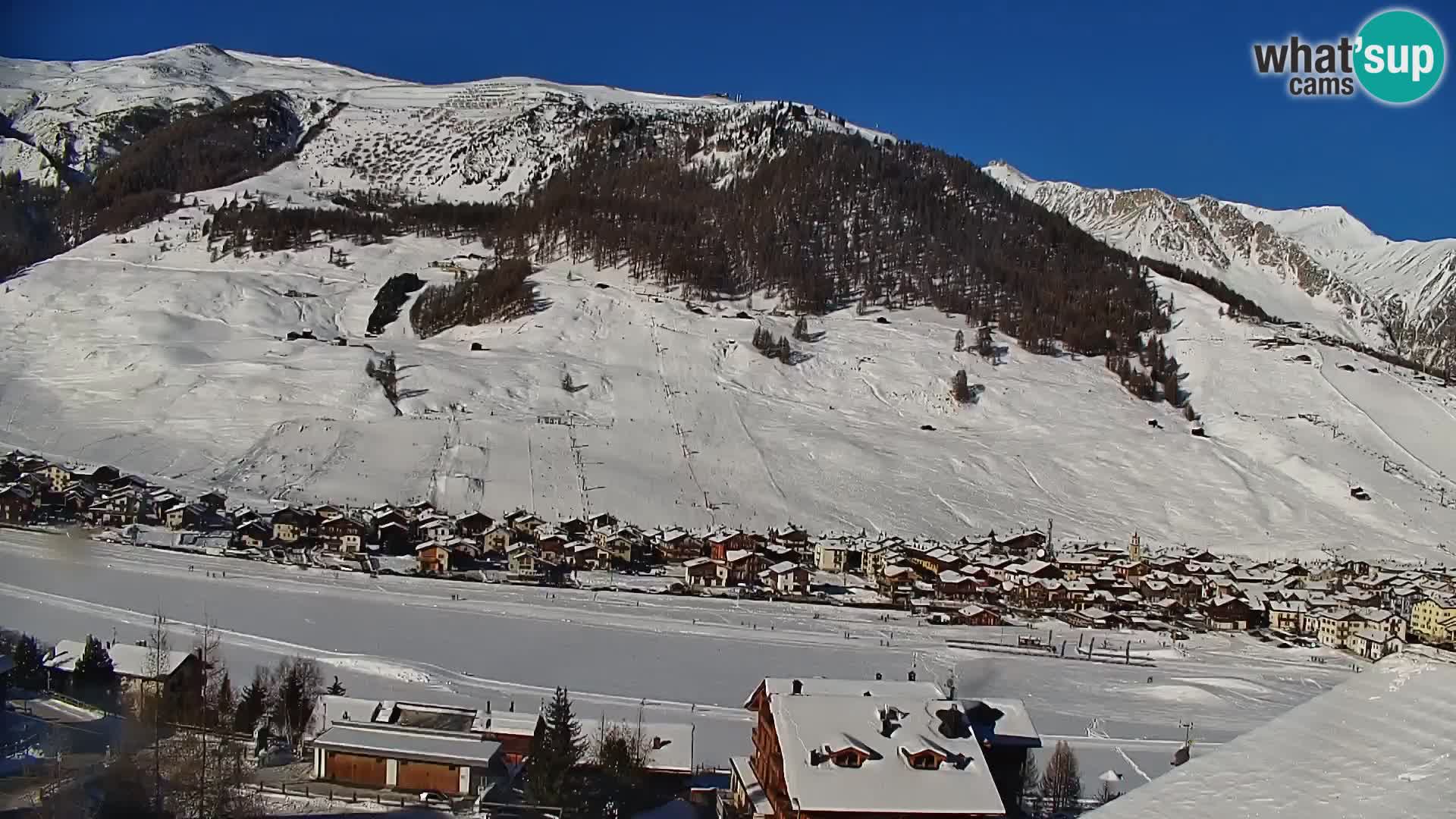 Erstaunliche Livigno Kamera, Panoramablick vom Hotel Teola