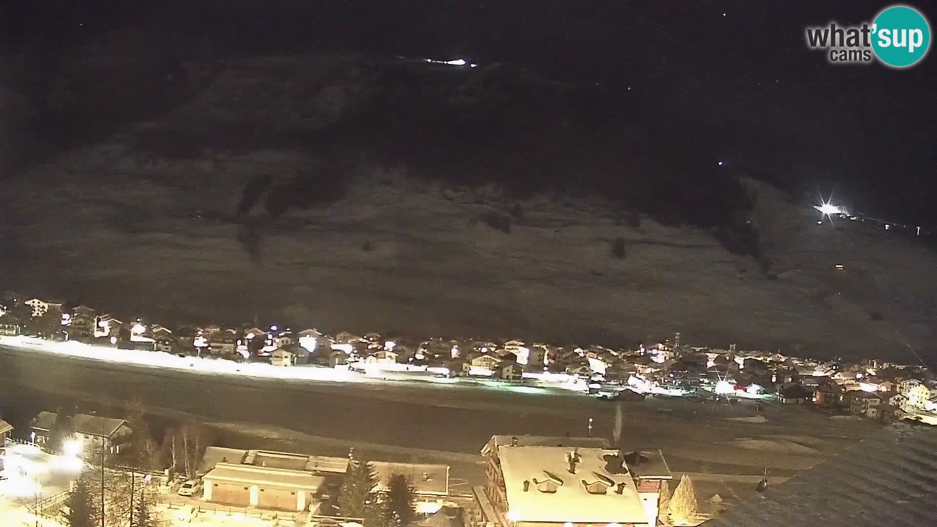 Amazing Livigno webcam panorama view from hotel Teola