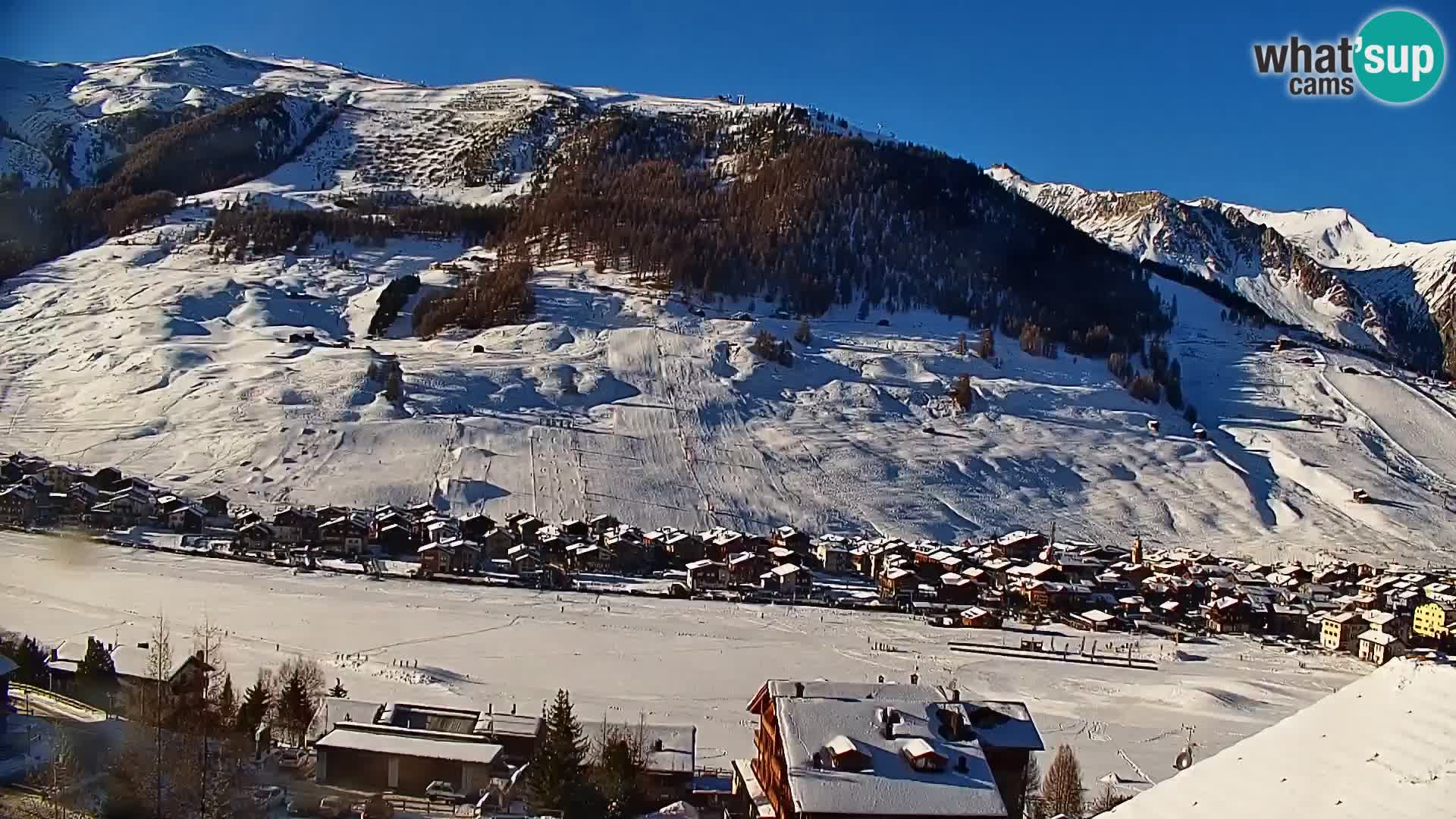 Erstaunliche Livigno Kamera, Panoramablick vom Hotel Teola