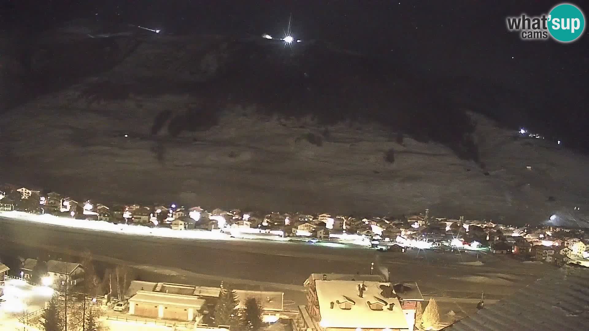 Amazing Livigno webcam panorama view from hotel Teola