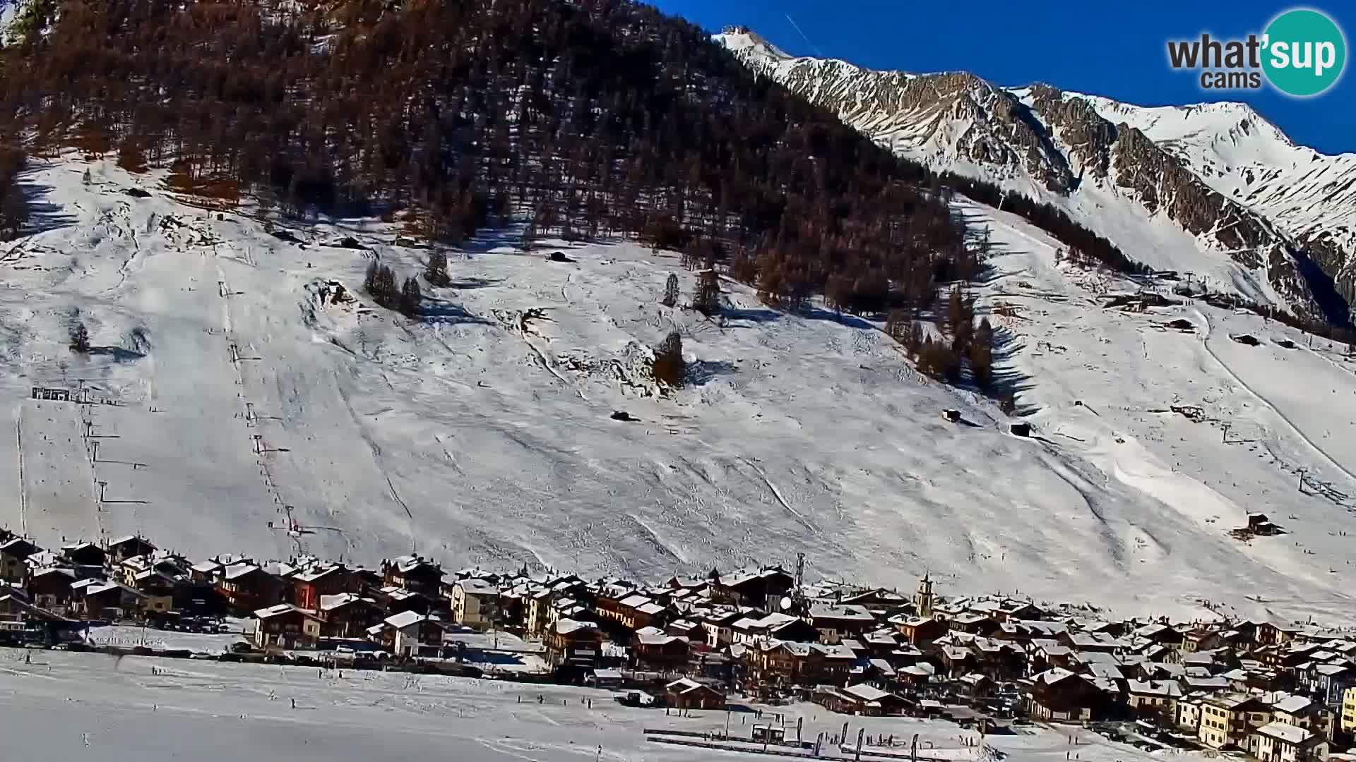 Stupenda webcam Livigno, vista panoramica dall’hotel Teola