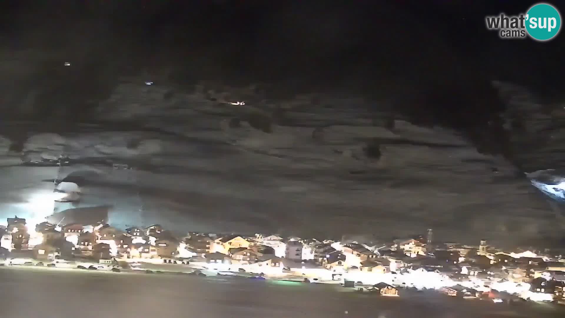 Amazing Livigno webcam panorama view from hotel Teola