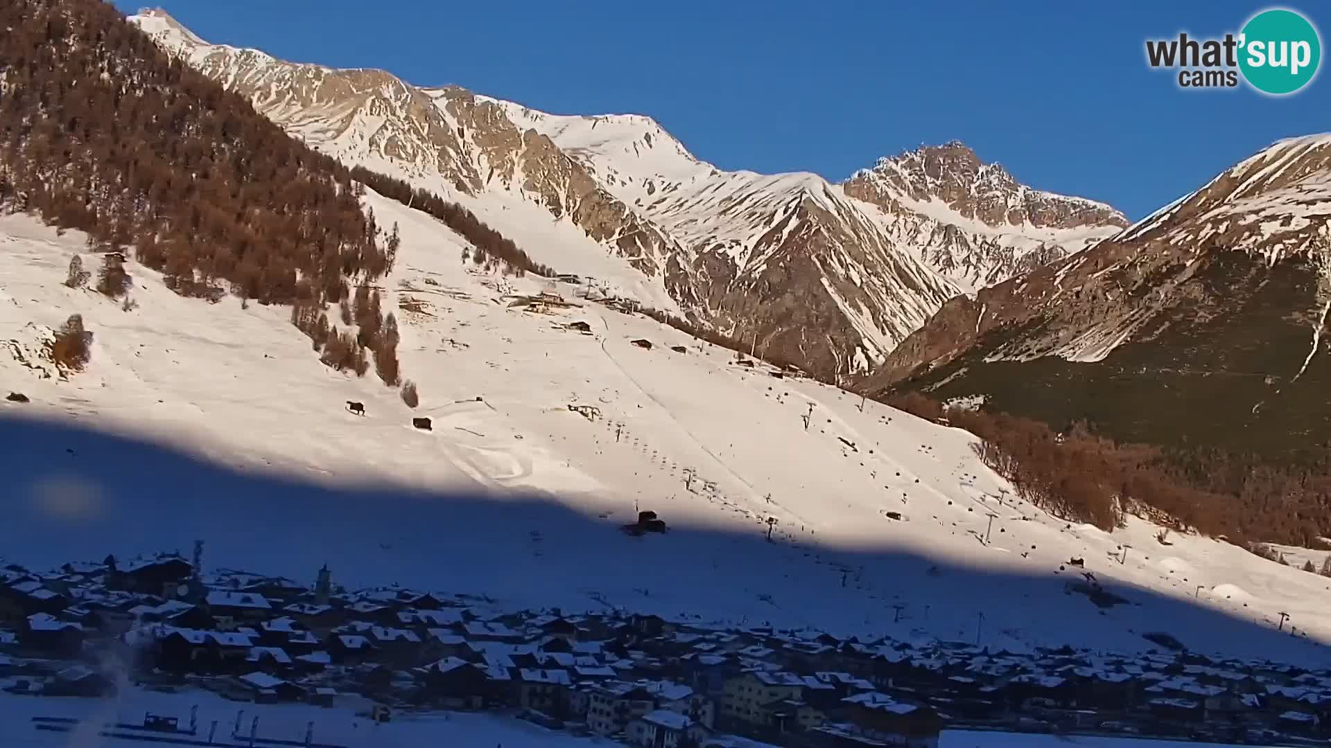 Stupenda webcam Livigno panoramica dall’hotel Teola