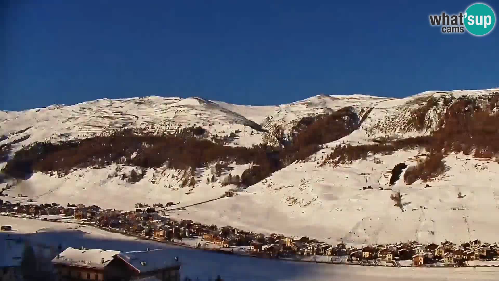 Increíble webcam de Livigno, vista panorámica desde el hotel Teola