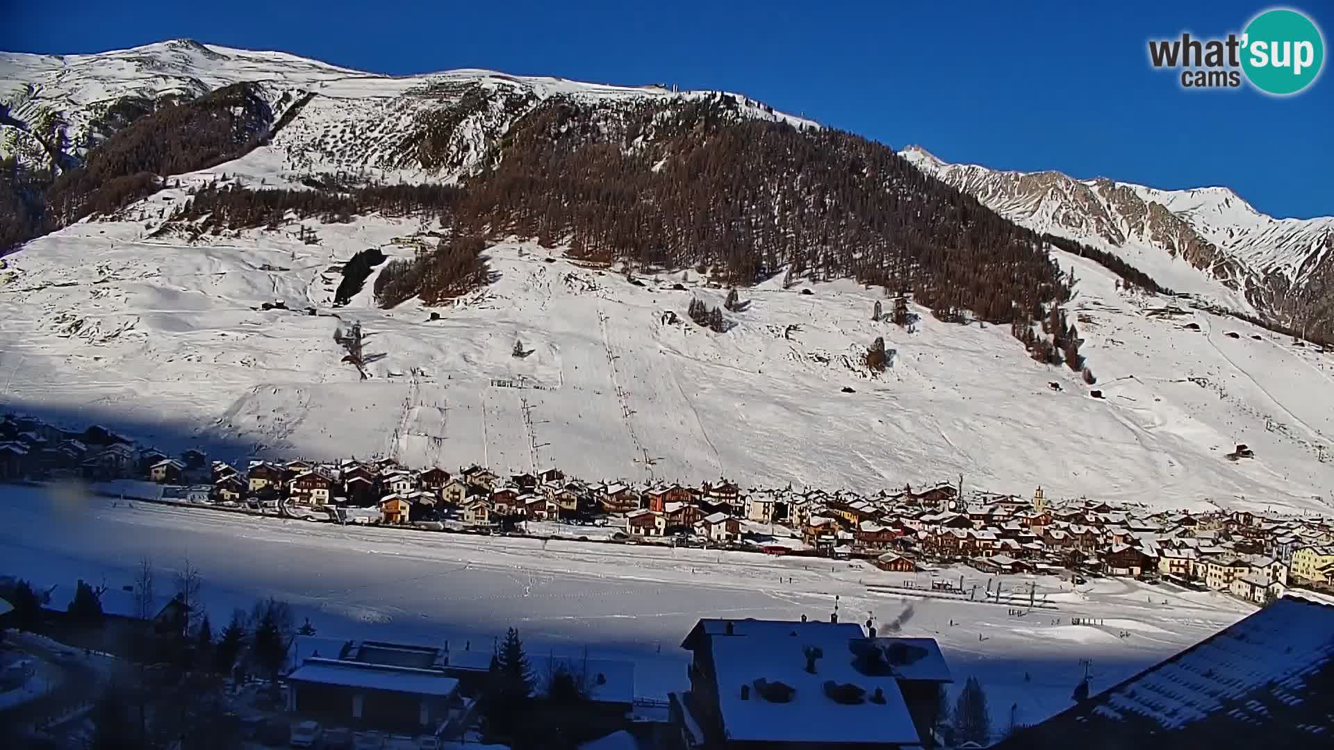 Stupenda webcam Livigno panoramica dall’hotel Teola