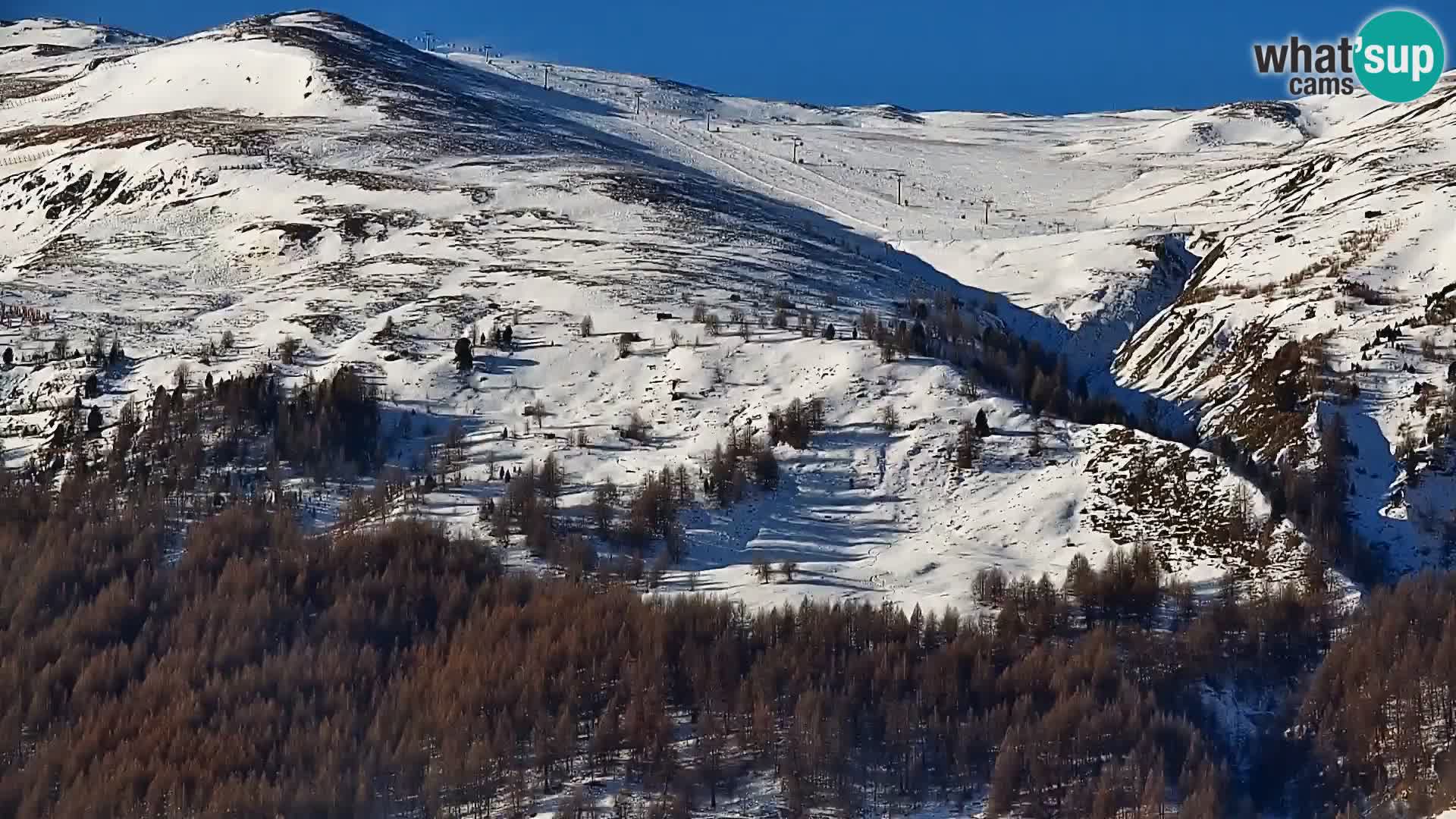 Superbe web camera Livigno, vue panoramique depuis l’hôtel Teola