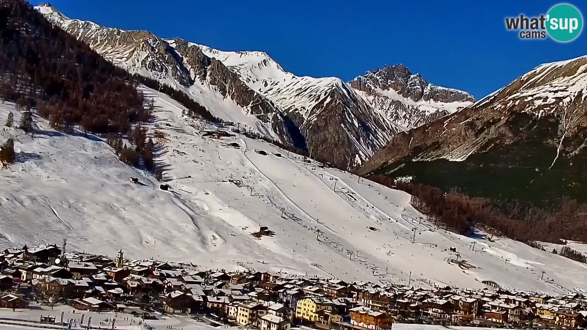 Neverovatna web kamera Livigno, panoramski pogled iz hotela Teola