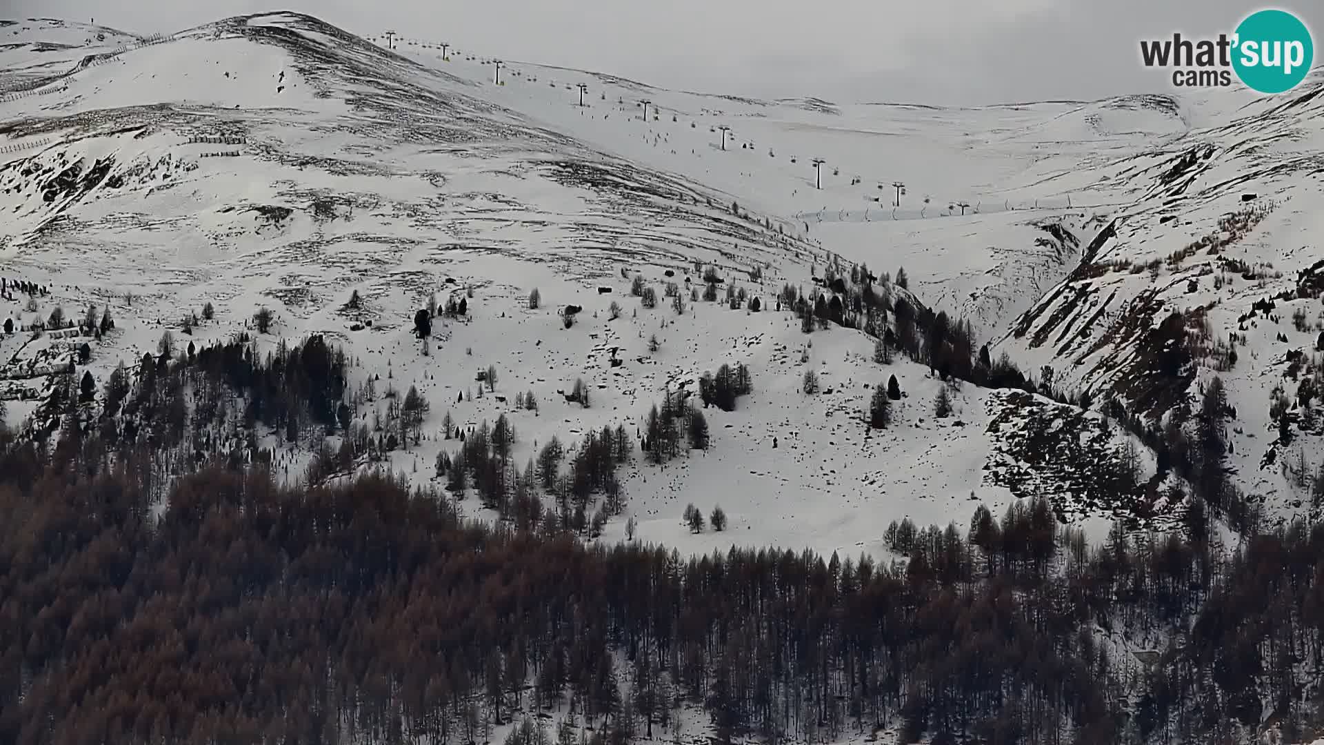 Amazing Livigno webcam panorama view from hotel Teola