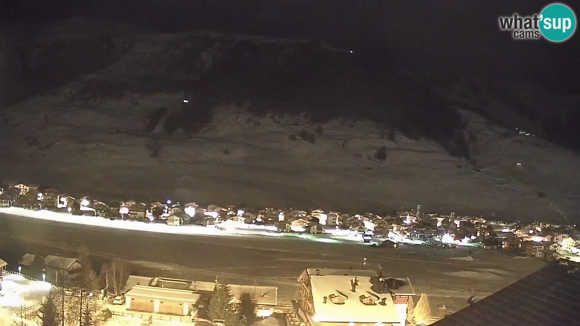 Erstaunliche Livigno Kamera, Panoramablick vom Hotel Teola