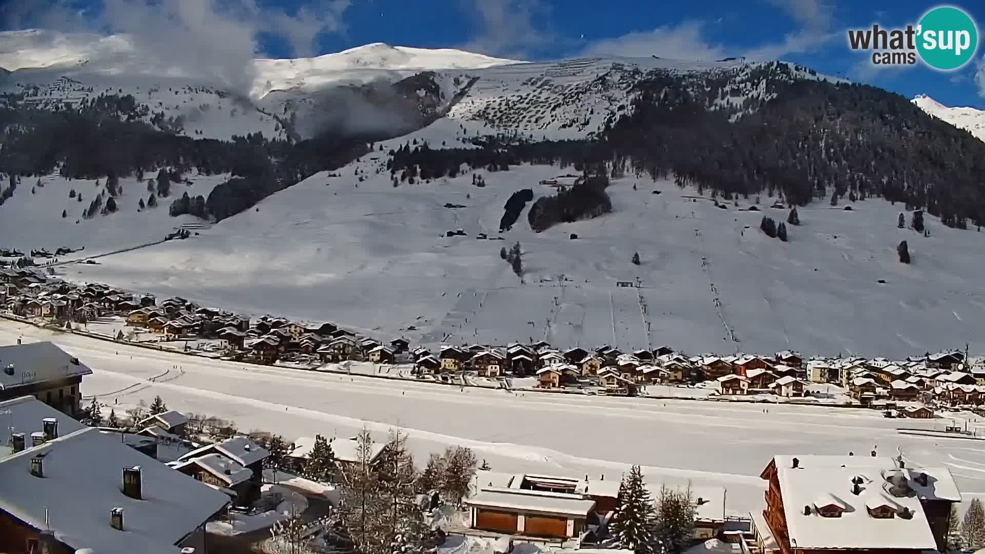 Stupenda webcam Livigno panoramica dall’hotel Teola