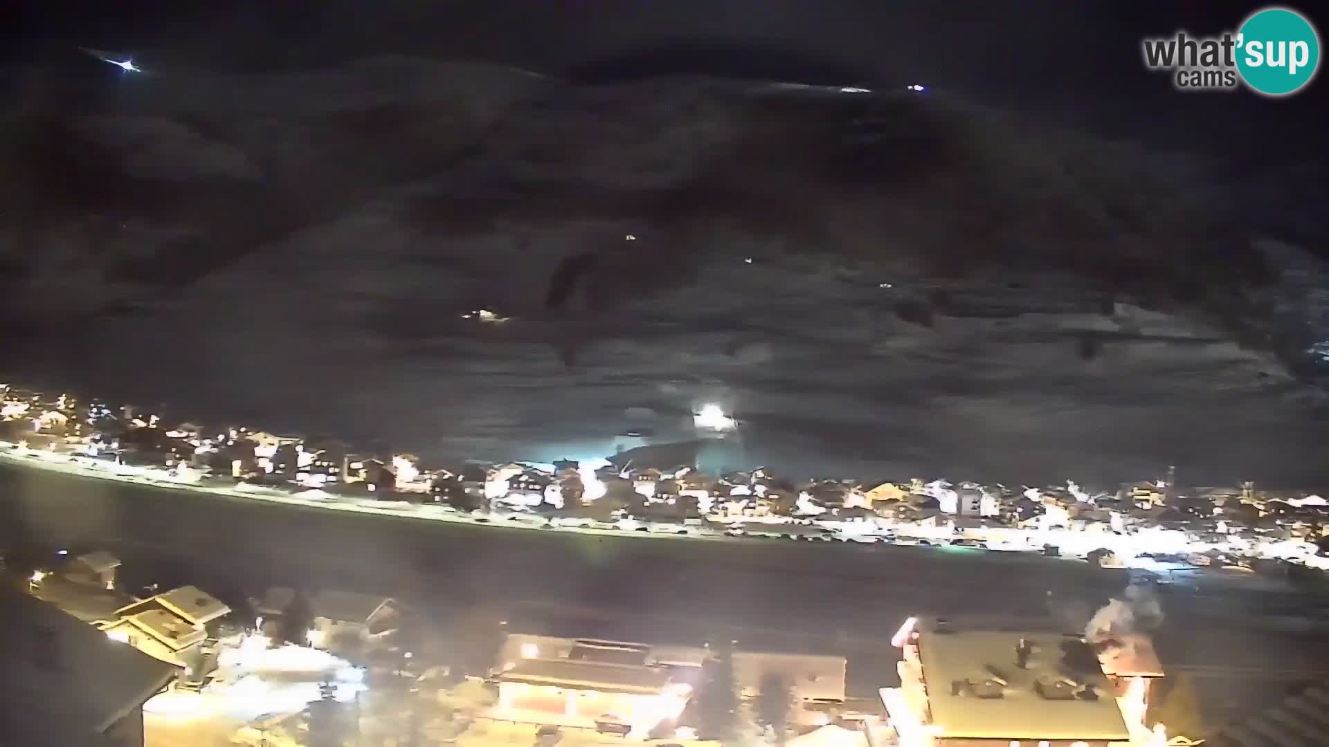 Increíble webcam de Livigno, vista panorámica desde el hotel Teola