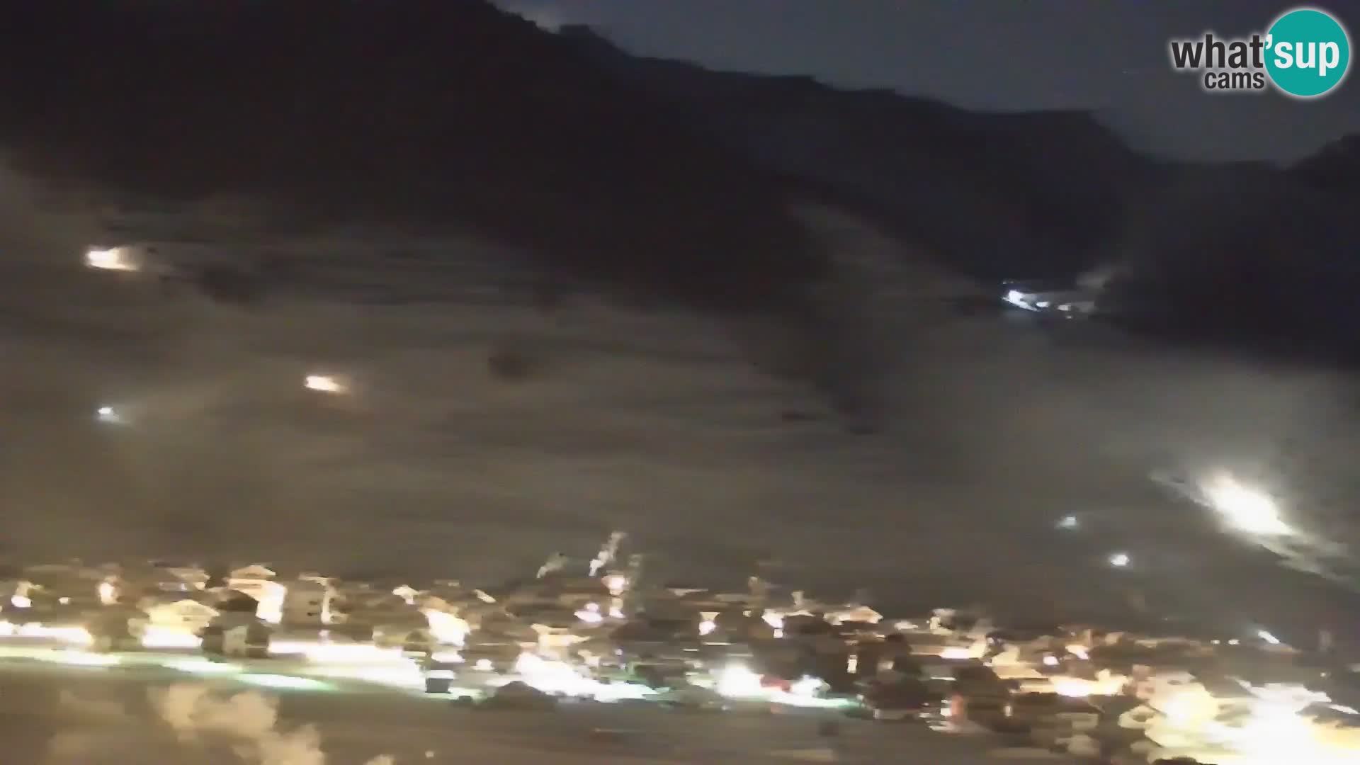 Amazing Livigno webcam panorama view from hotel Teola