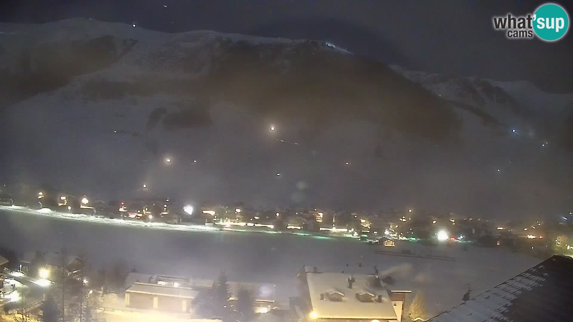 Superbe web camera Livigno, vue panoramique depuis l’hôtel Teola