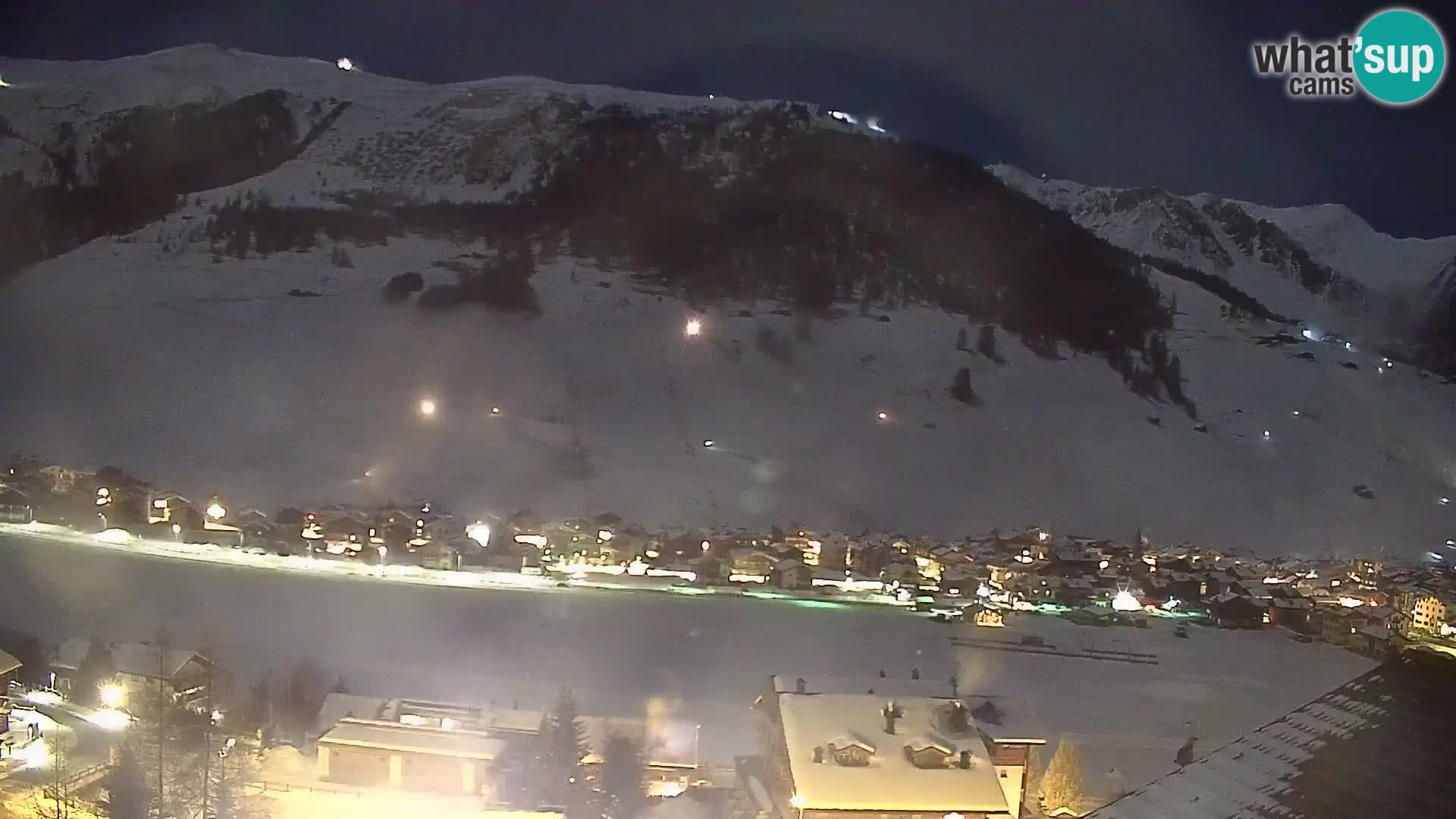 Amazing Livigno webcam panorama view from hotel Teola