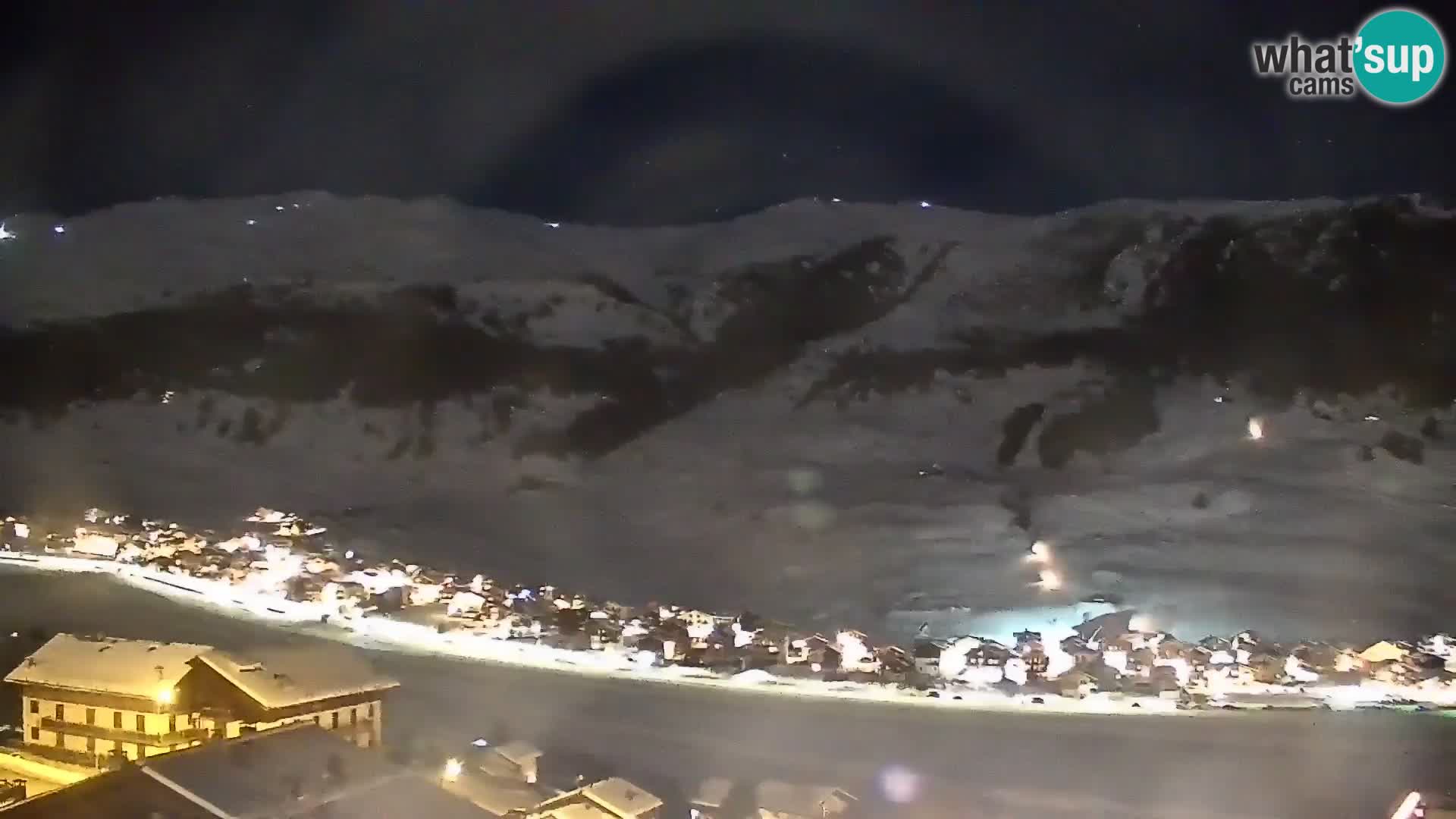 Stupenda webcam Livigno panoramica dall’hotel Teola