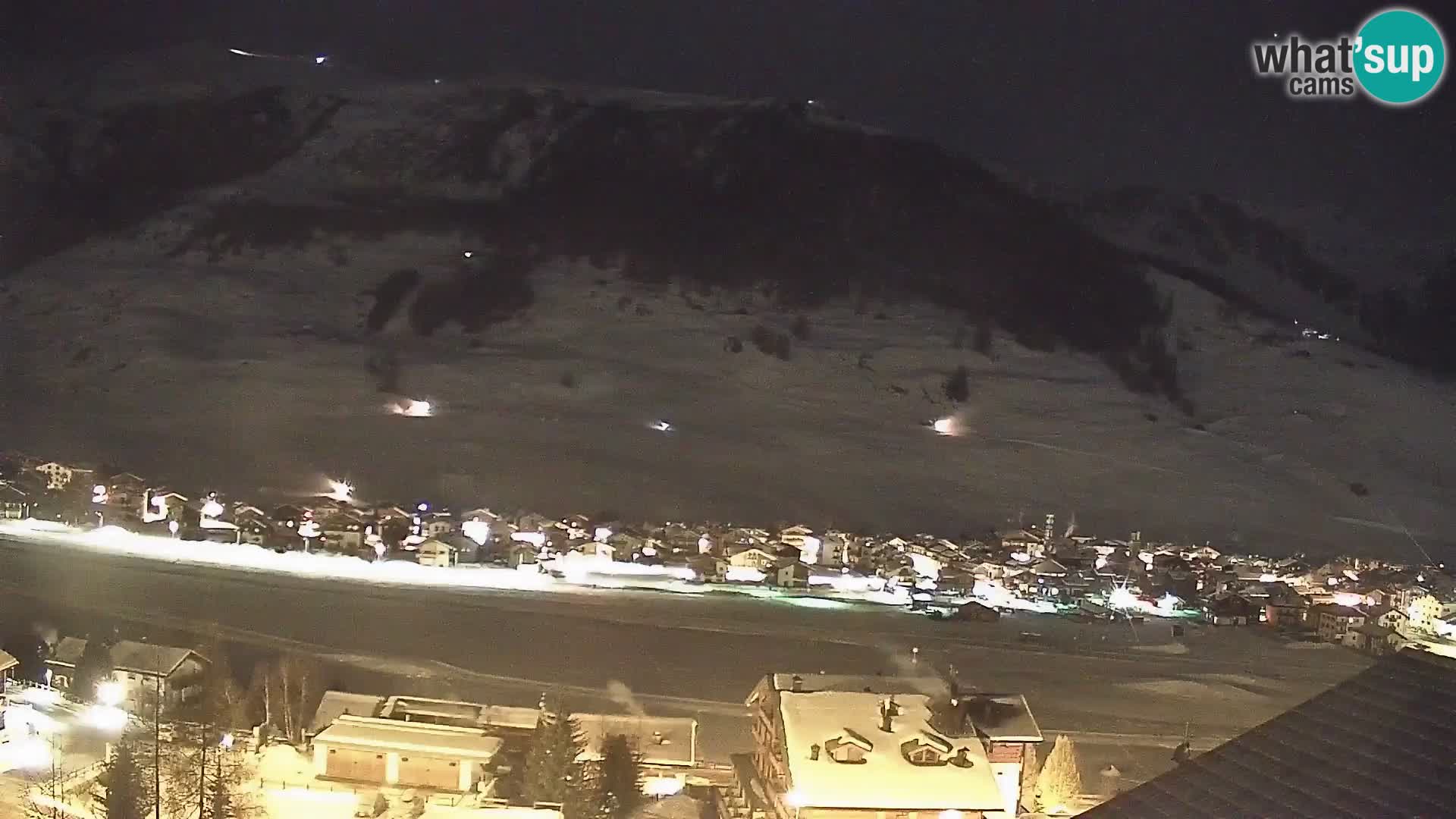 Erstaunliche Livigno Kamera, Panoramablick vom Hotel Teola