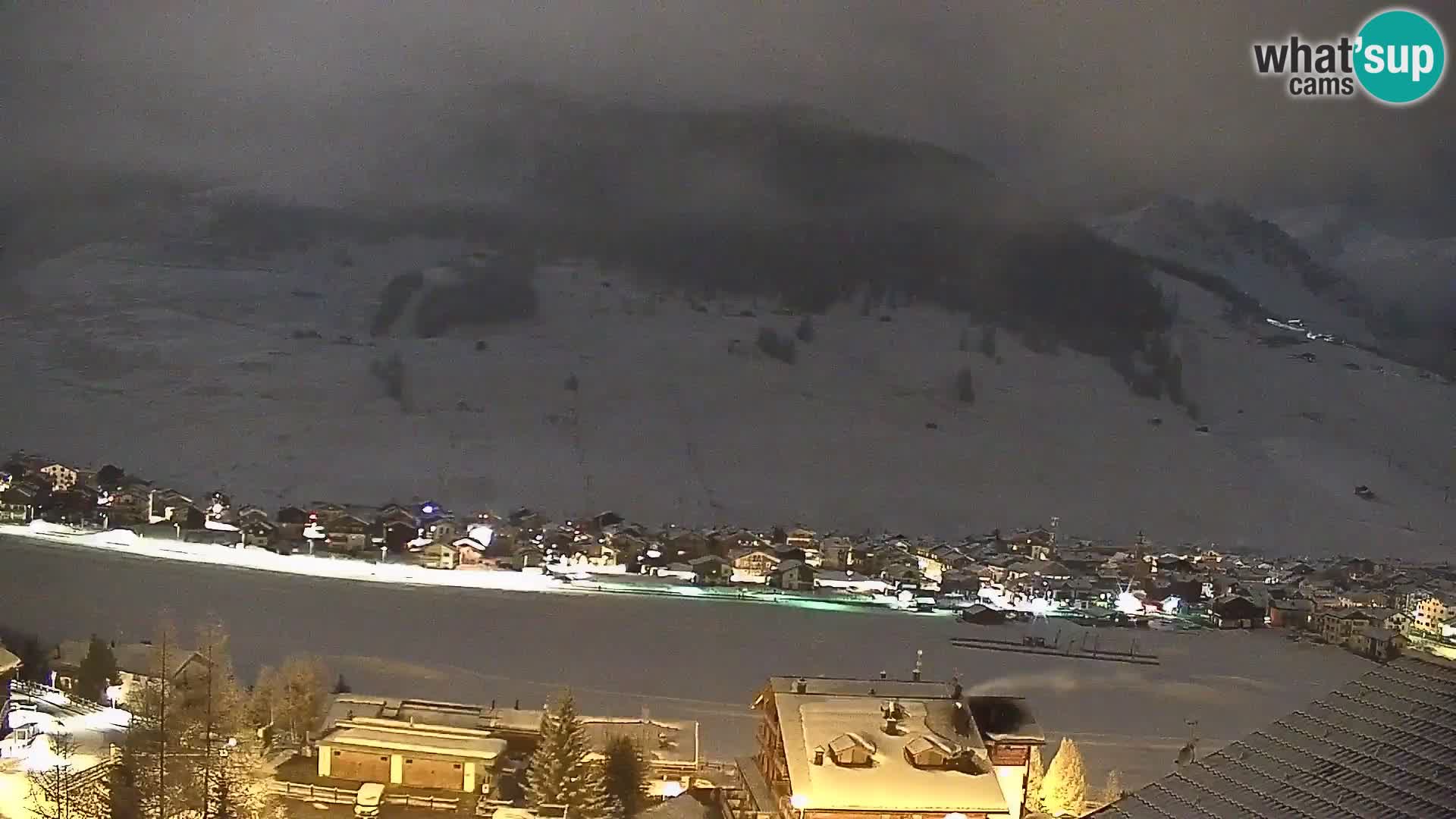 Increíble webcam de Livigno, vista panorámica desde el hotel Teola