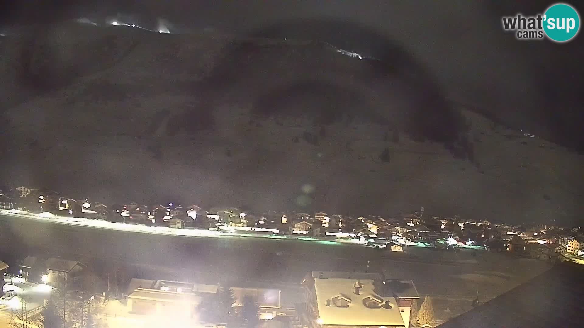 Amazing Livigno webcam panorama view from hotel Teola