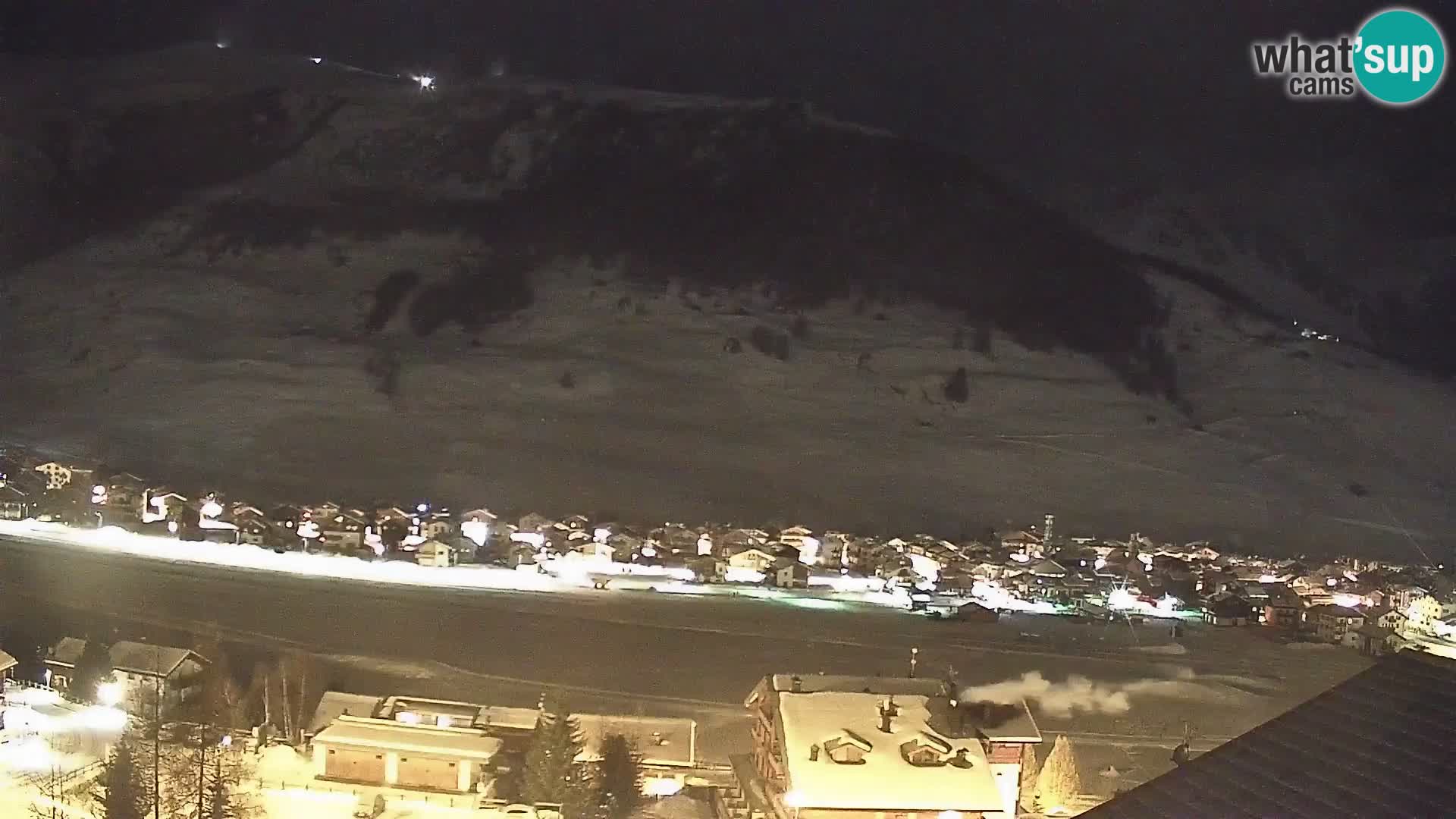 Amazing Livigno webcam panorama view from hotel Teola