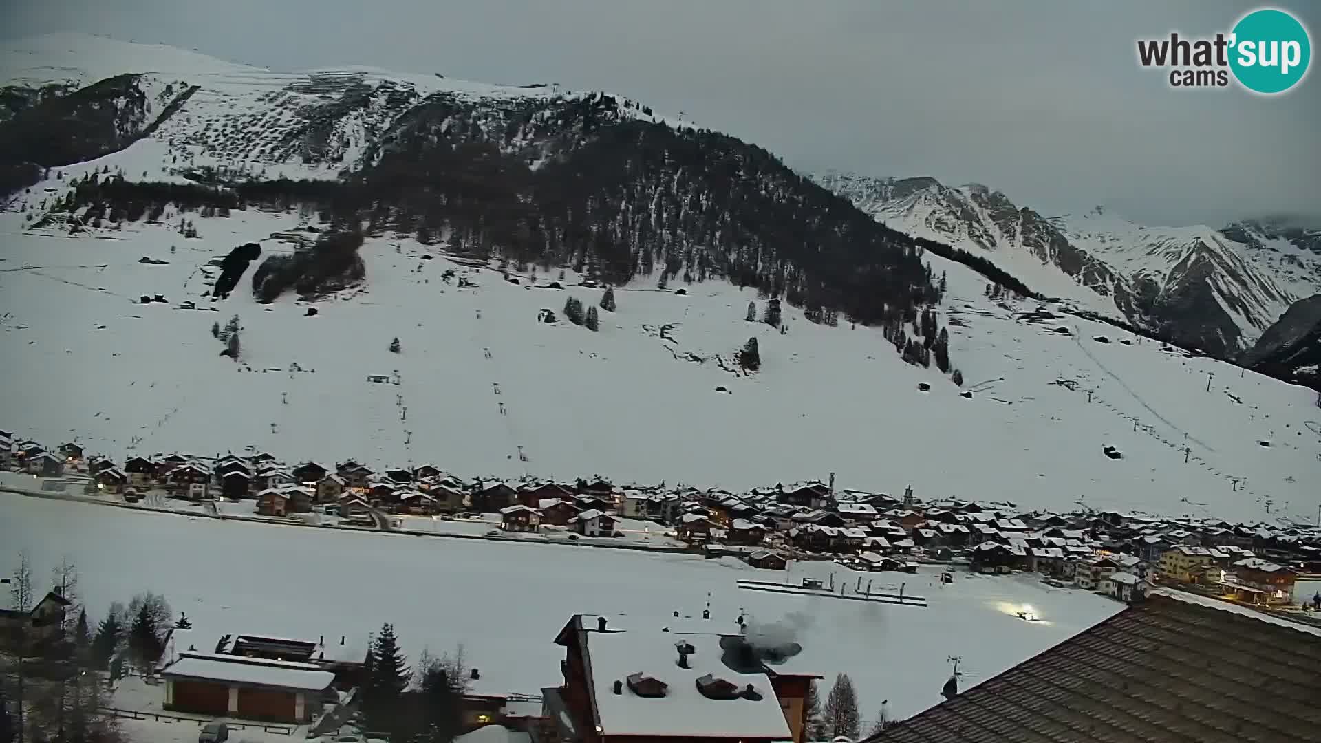 Stupenda webcam Livigno panoramica dall’hotel Teola