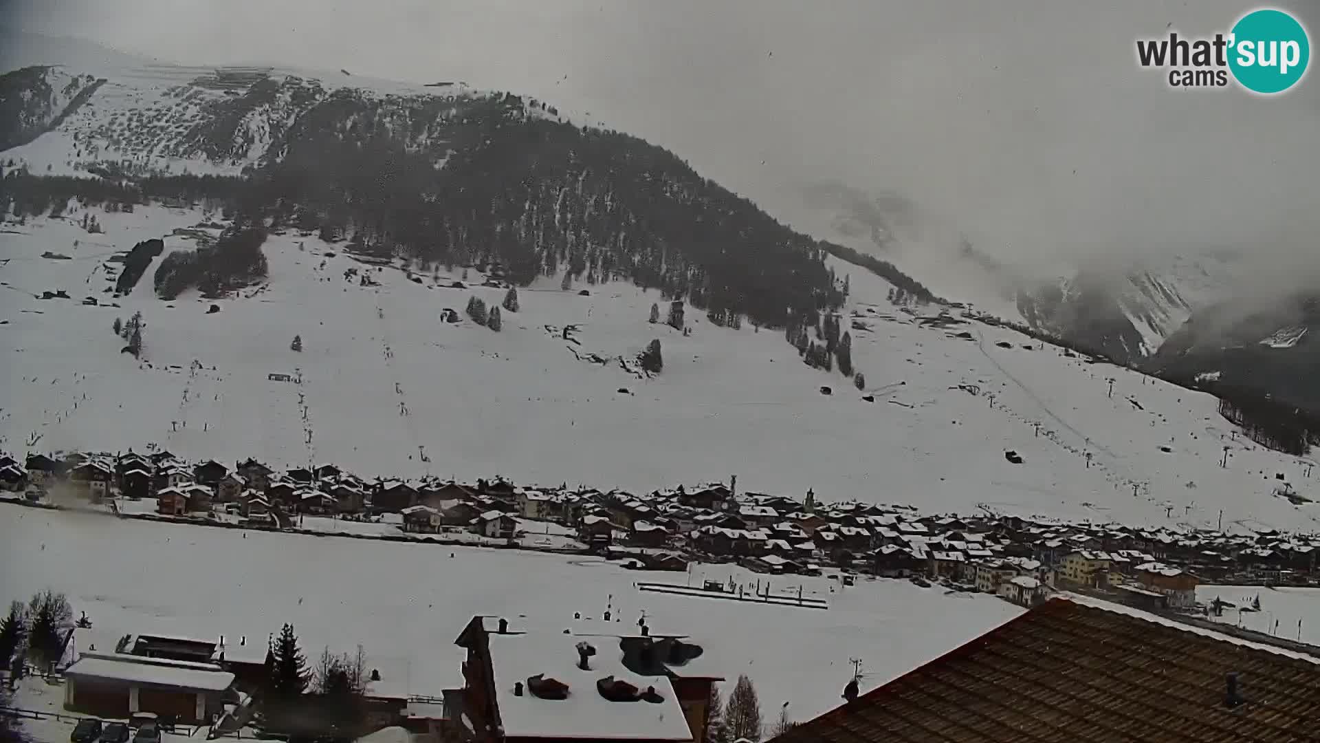 Erstaunliche Livigno Kamera, Panoramablick vom Hotel Teola