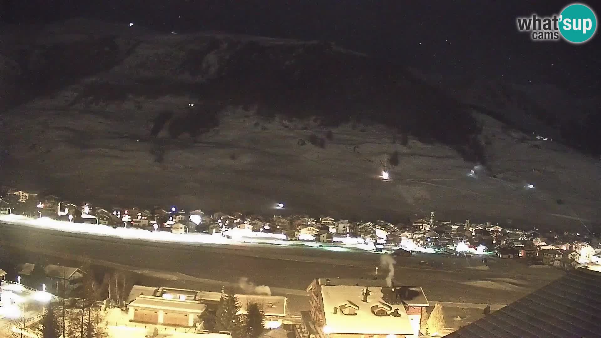 Amazing Livigno webcam panorama view from hotel Teola