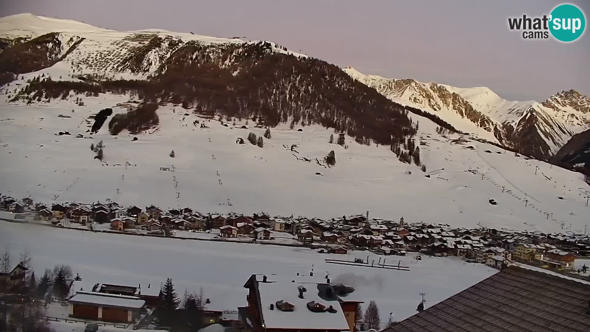 Stupenda webcam Livigno panoramica dall’hotel Teola