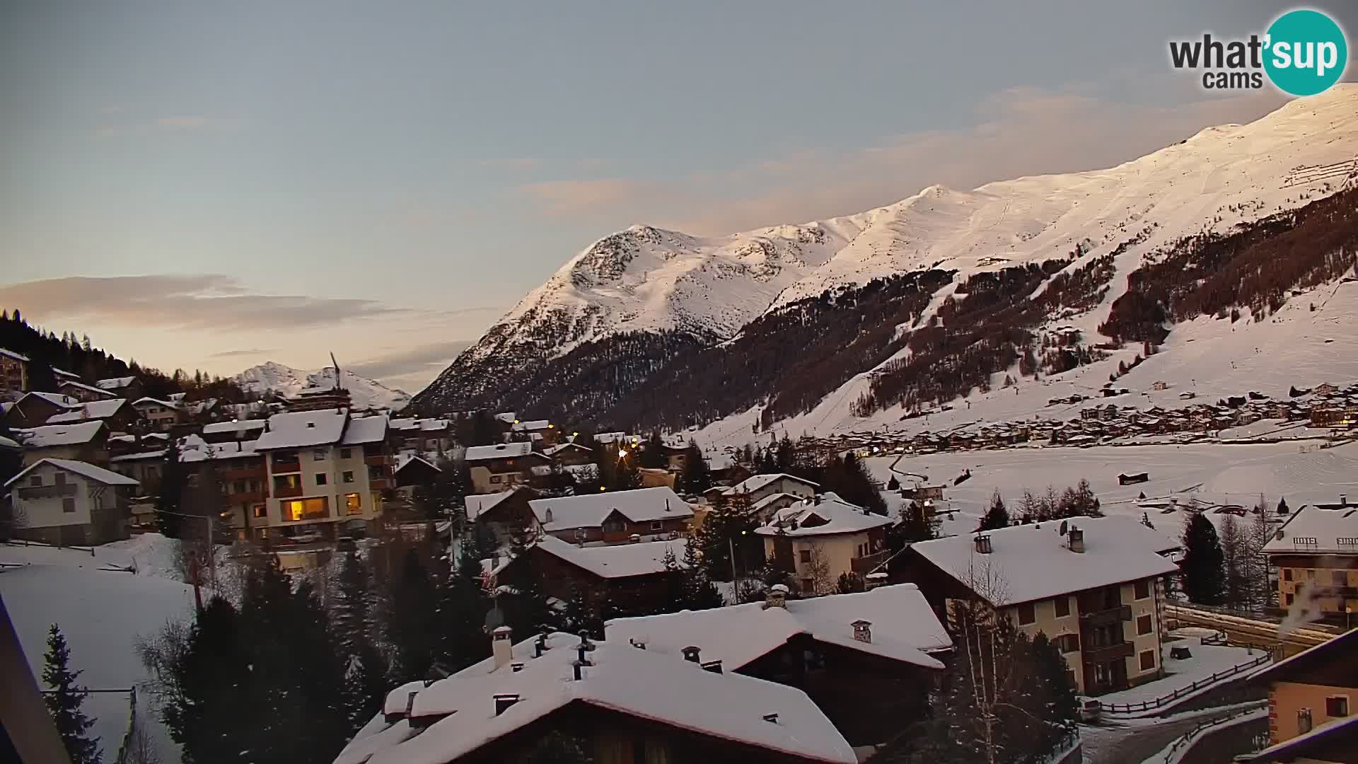 Stupenda webcam Livigno panoramica dall’hotel Teola