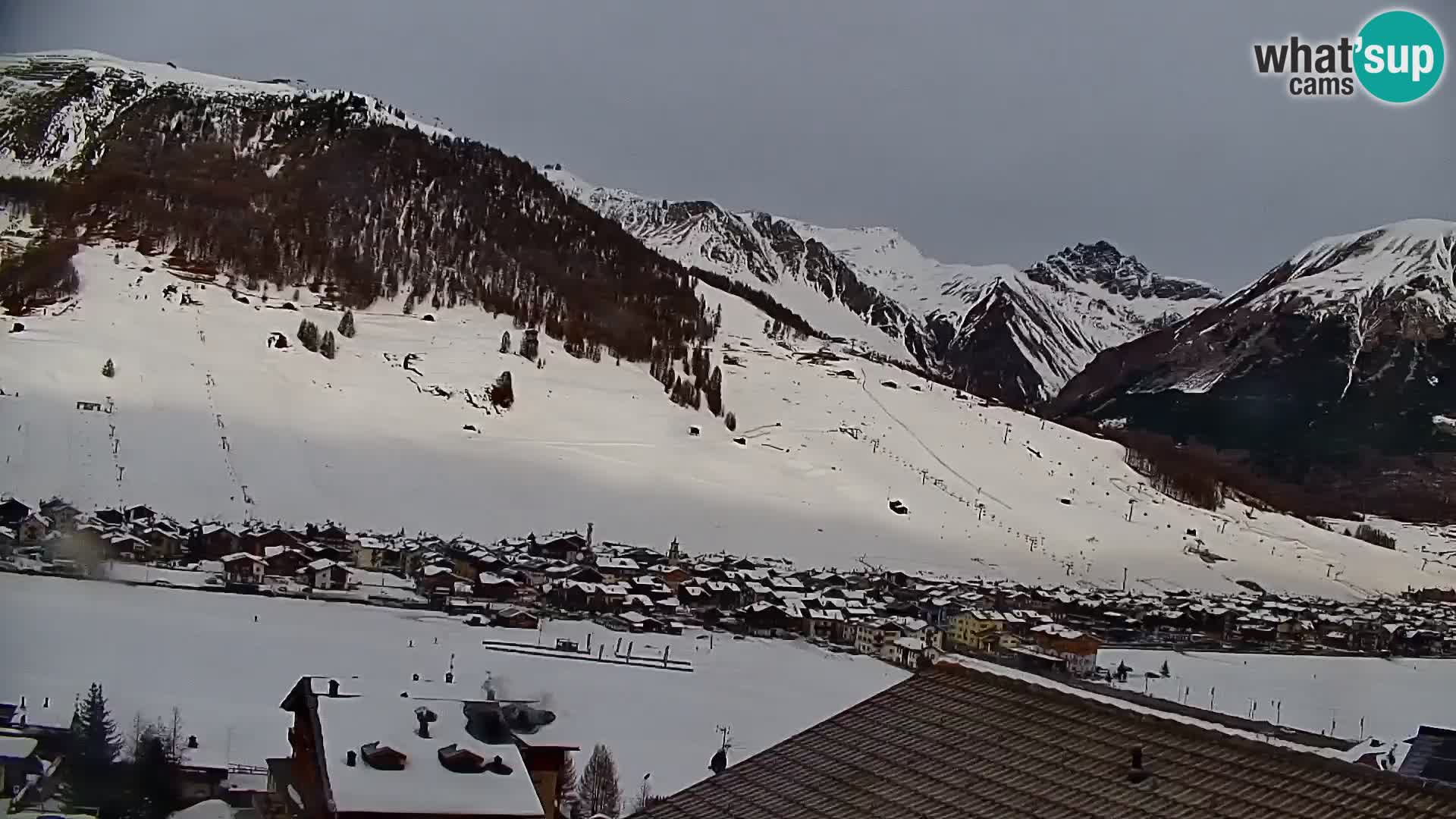 Stupenda webcam Livigno panoramica dall’hotel Teola