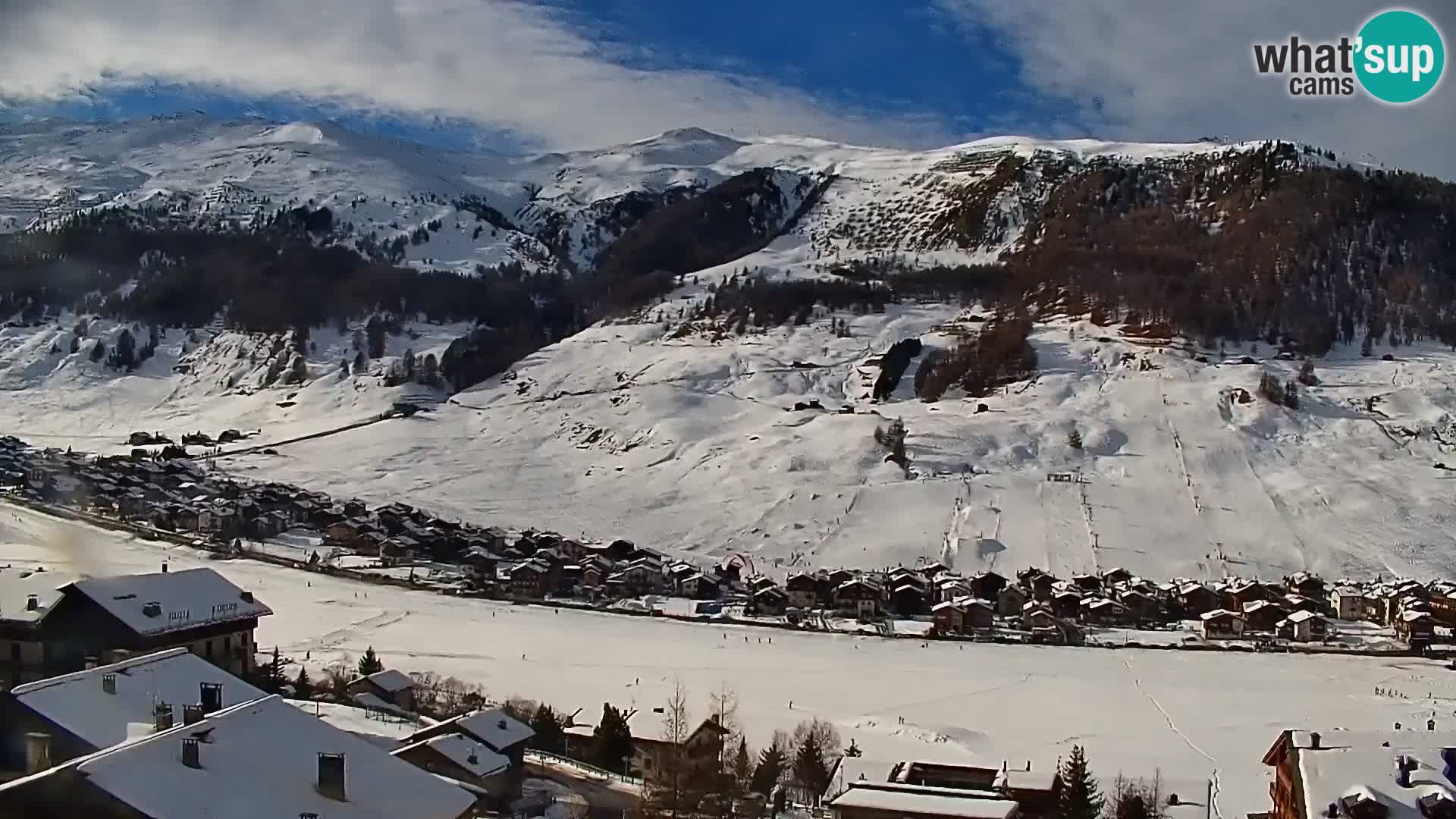 Stupenda webcam Livigno panoramica dall’hotel Teola