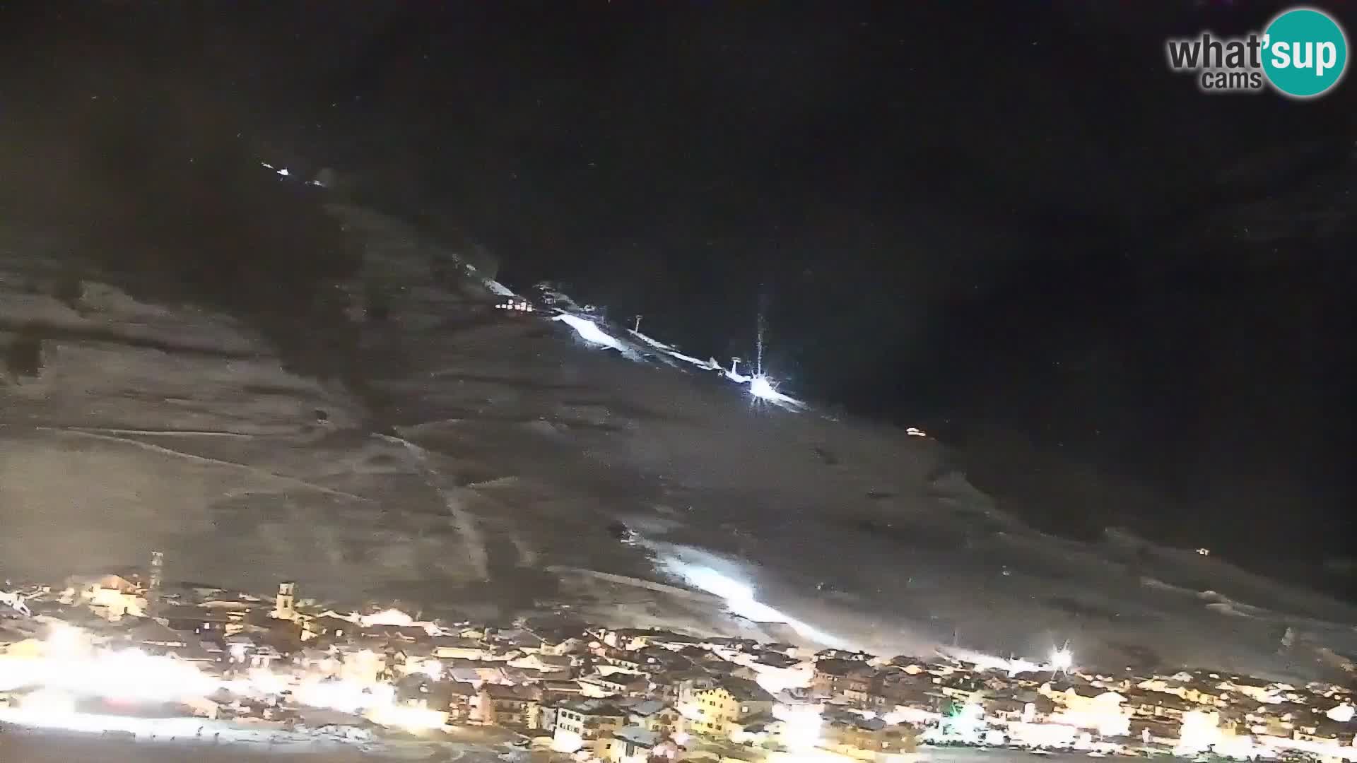 Amazing Livigno webcam panorama view from hotel Teola