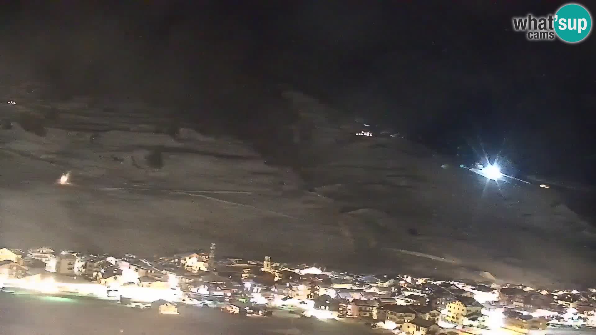 Increíble webcam de Livigno, vista panorámica desde el hotel Teola