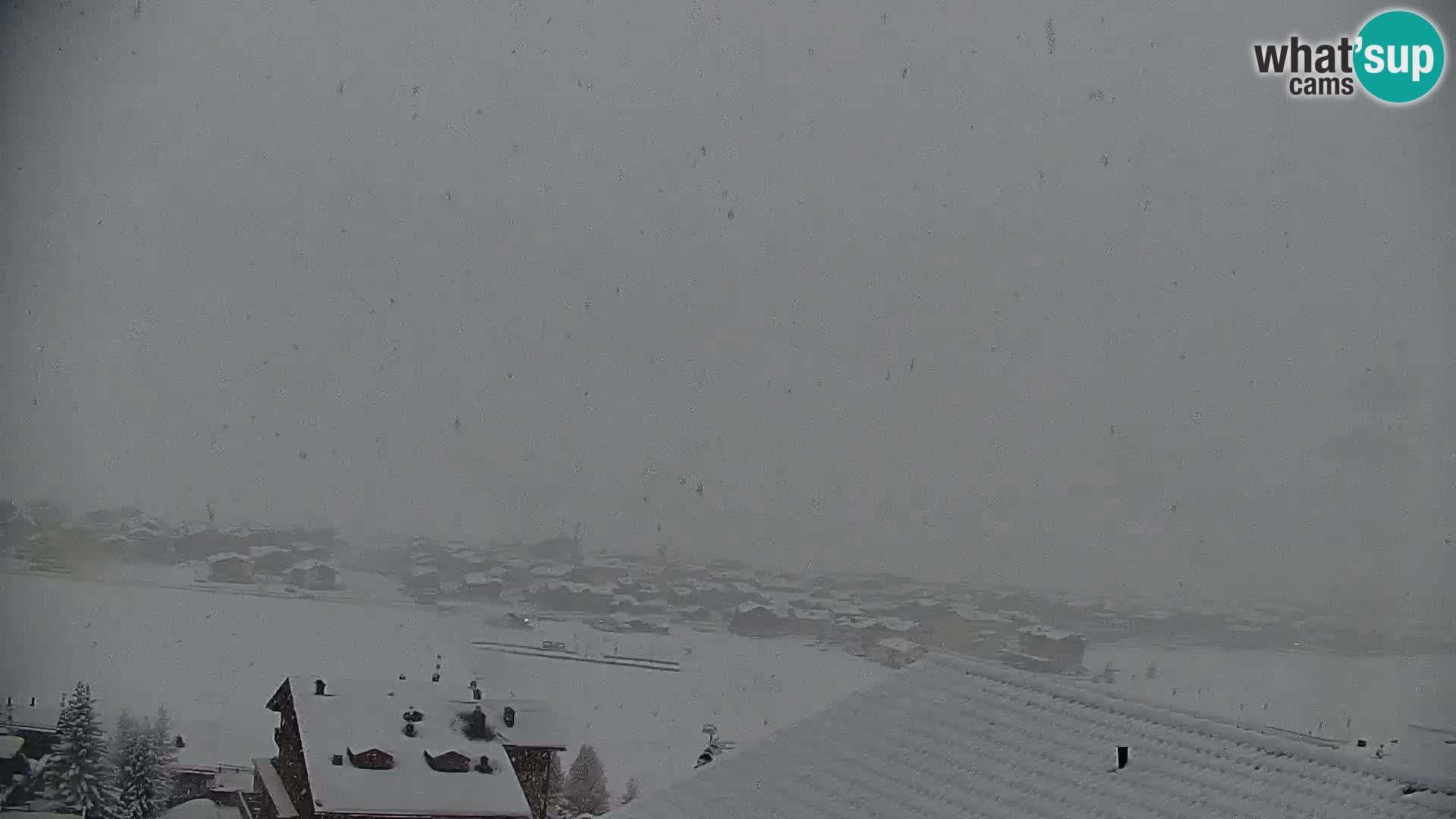 Superbe web camera Livigno, vue panoramique depuis l’hôtel Teola