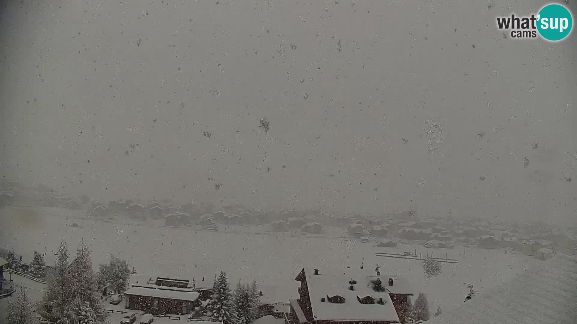 Erstaunliche Livigno Kamera, Panoramablick vom Hotel Teola