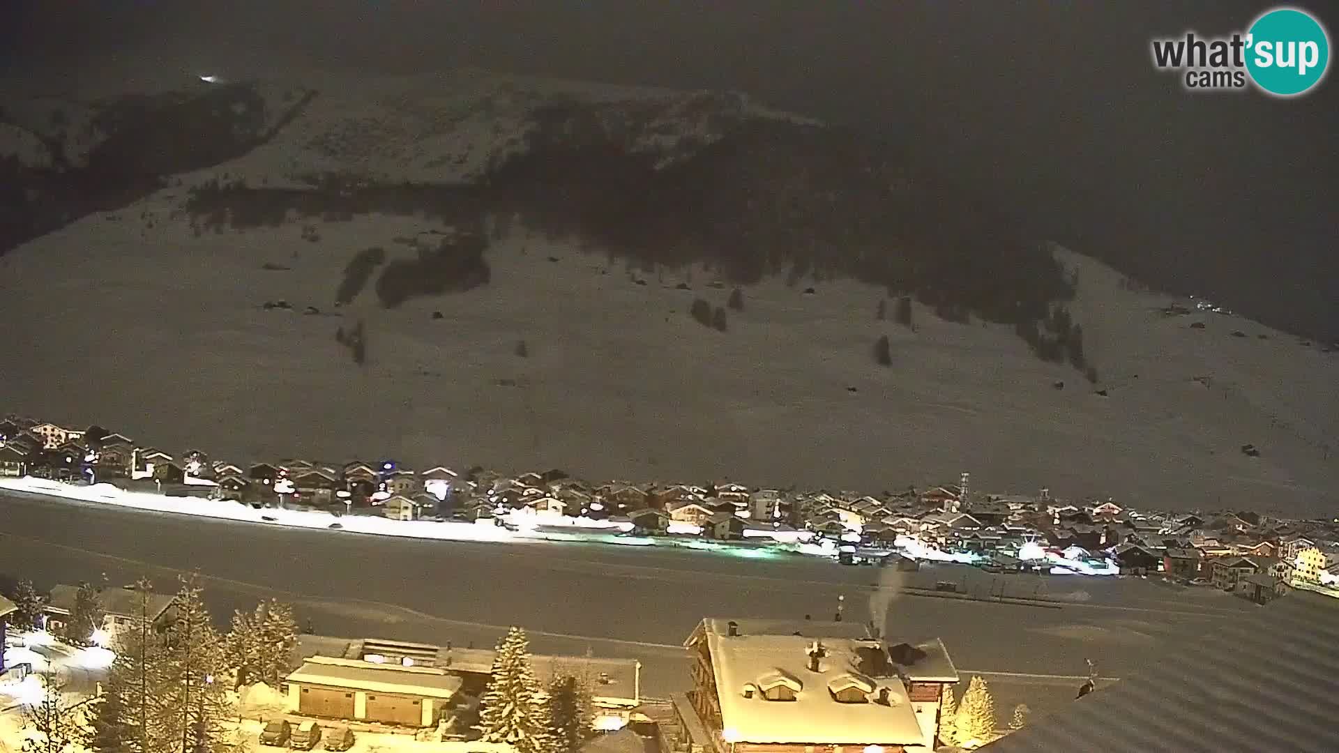 Erstaunliche Livigno Kamera, Panoramablick vom Hotel Teola