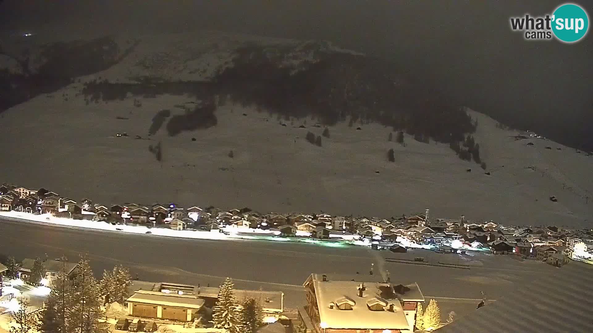 Erstaunliche Livigno Kamera, Panoramablick vom Hotel Teola