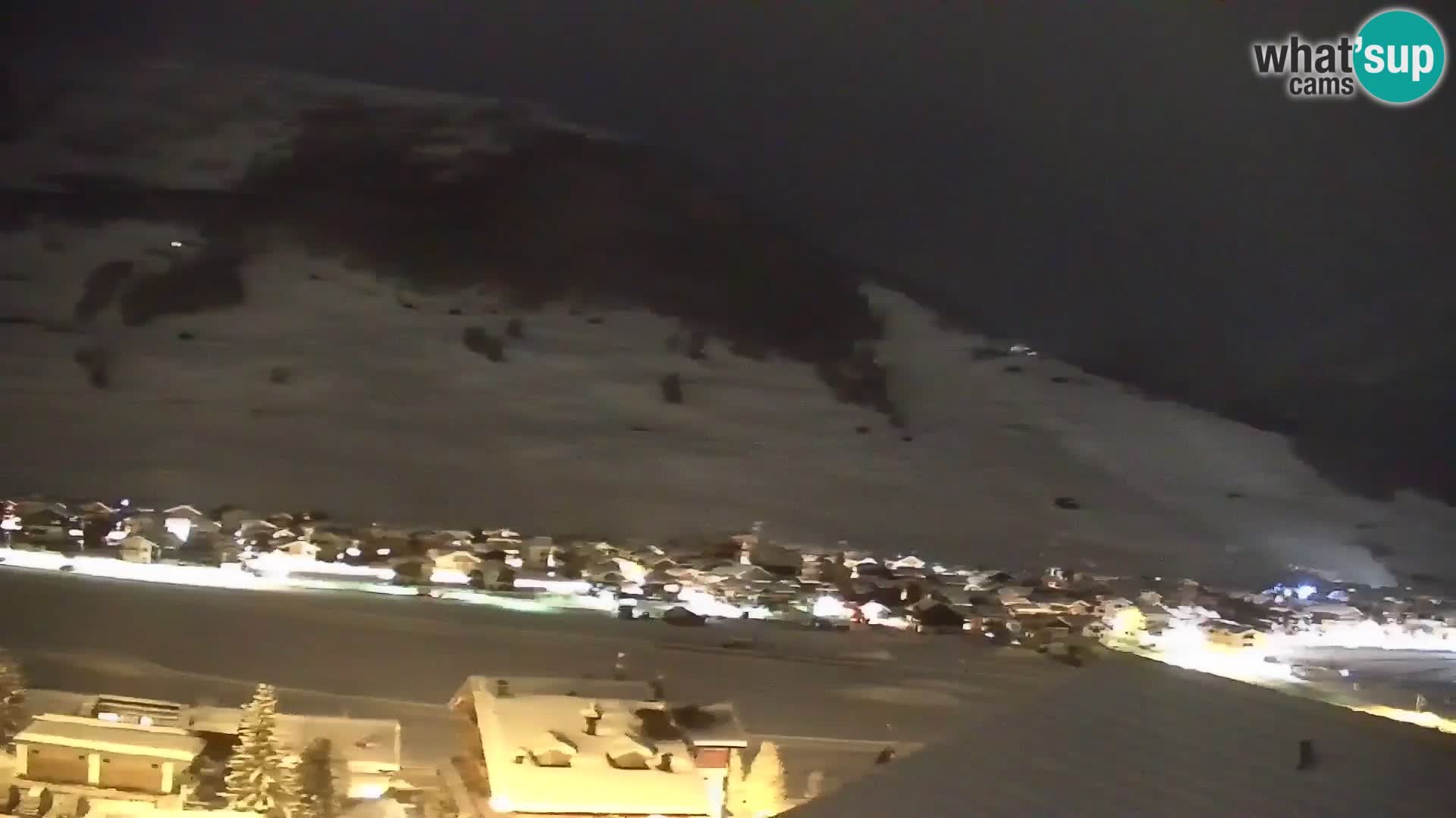 Increíble webcam de Livigno, vista panorámica desde el hotel Teola