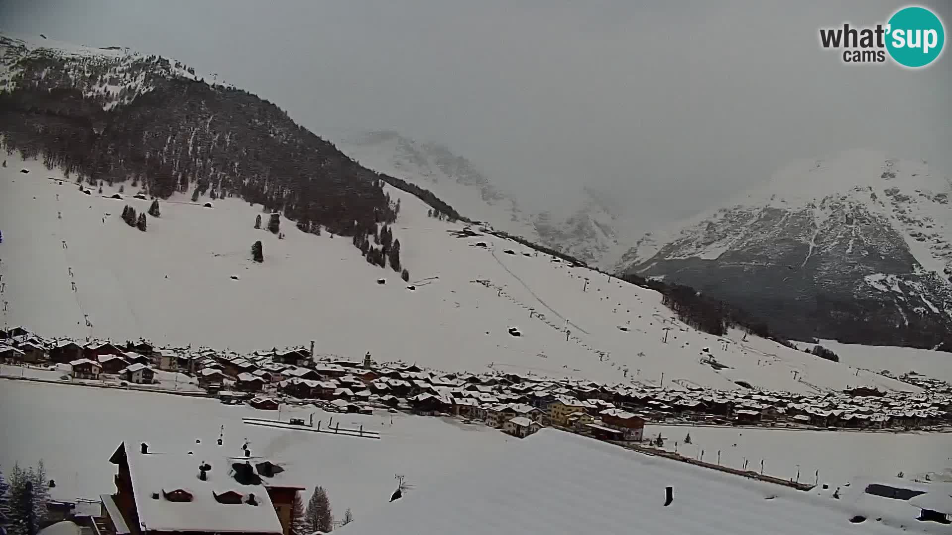 Stupenda webcam Livigno panoramica dall’hotel Teola