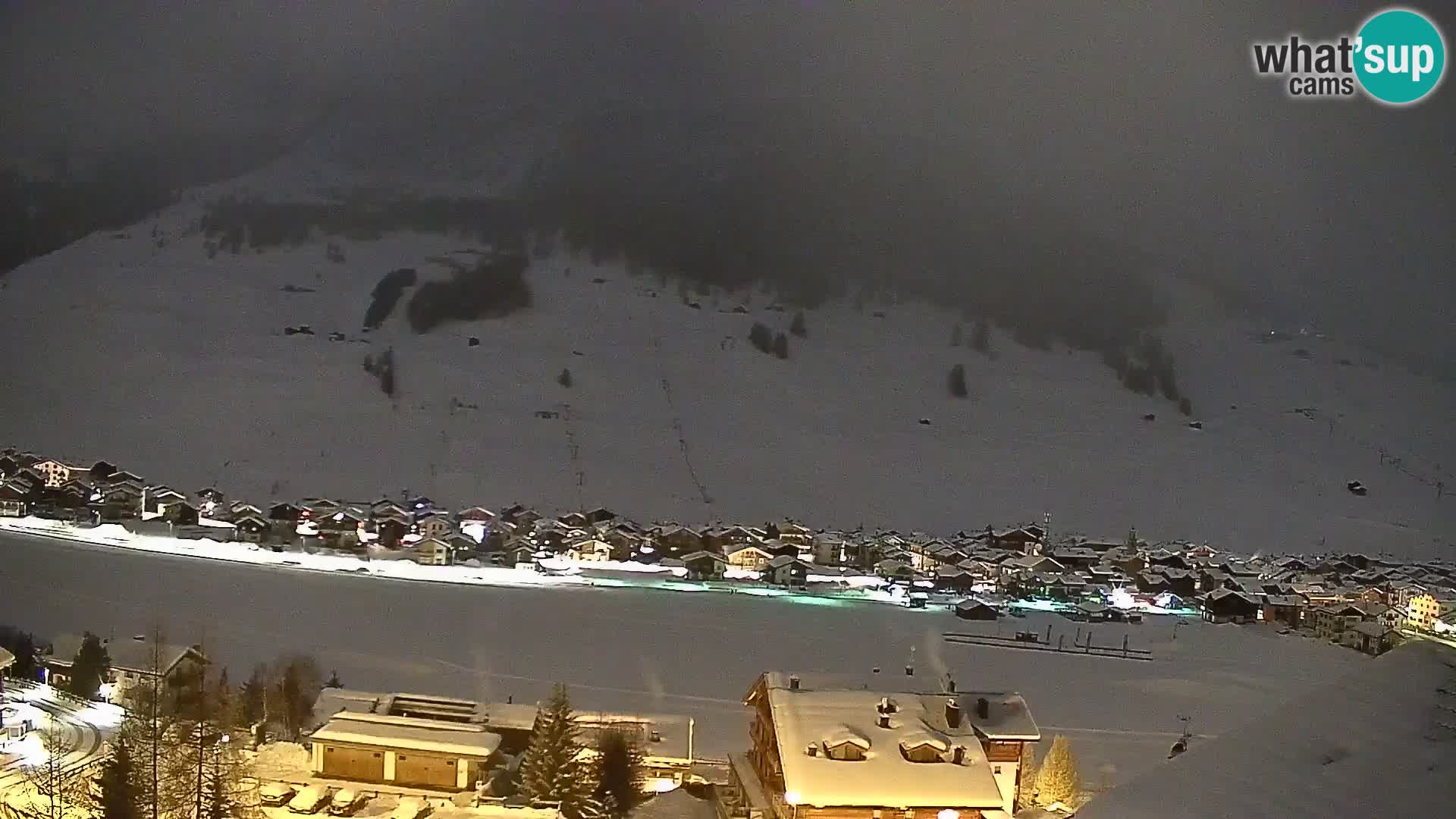 Erstaunliche Livigno Kamera, Panoramablick vom Hotel Teola