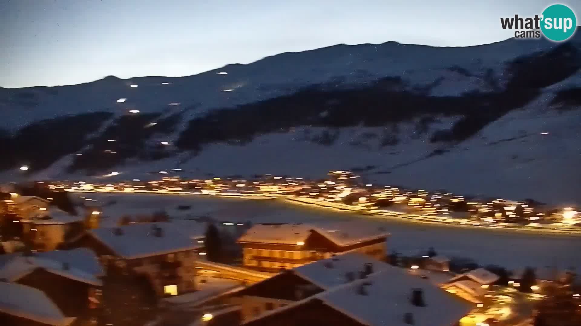 Stupenda webcam Livigno panoramica dall’hotel Teola