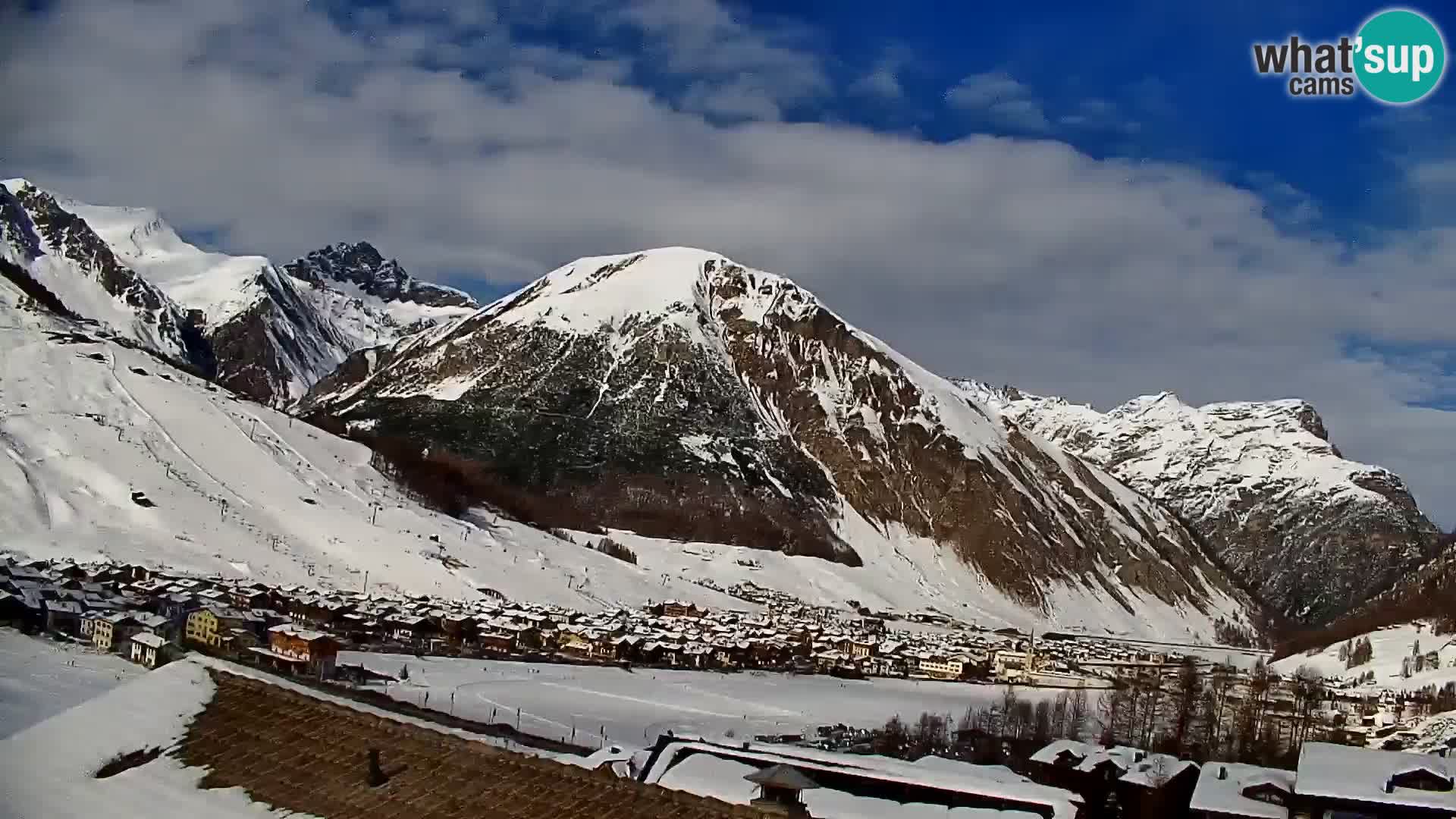 Amazing Livigno webcam panorama view from hotel Teola