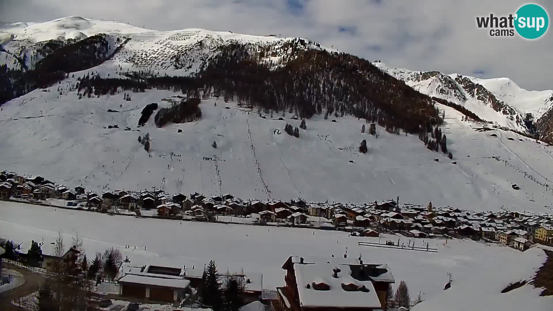 Stupenda webcam Livigno panoramica dall’hotel Teola