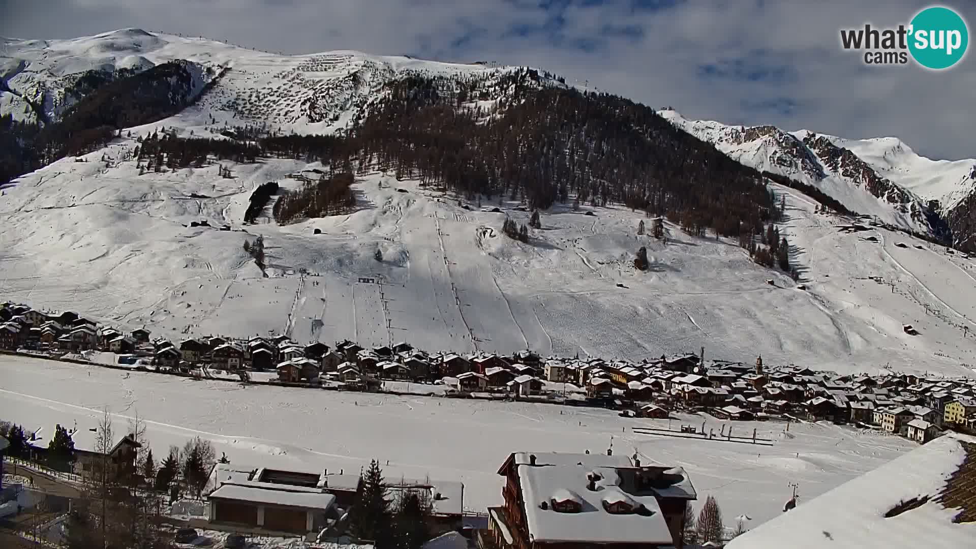 Erstaunliche Livigno Kamera, Panoramablick vom Hotel Teola