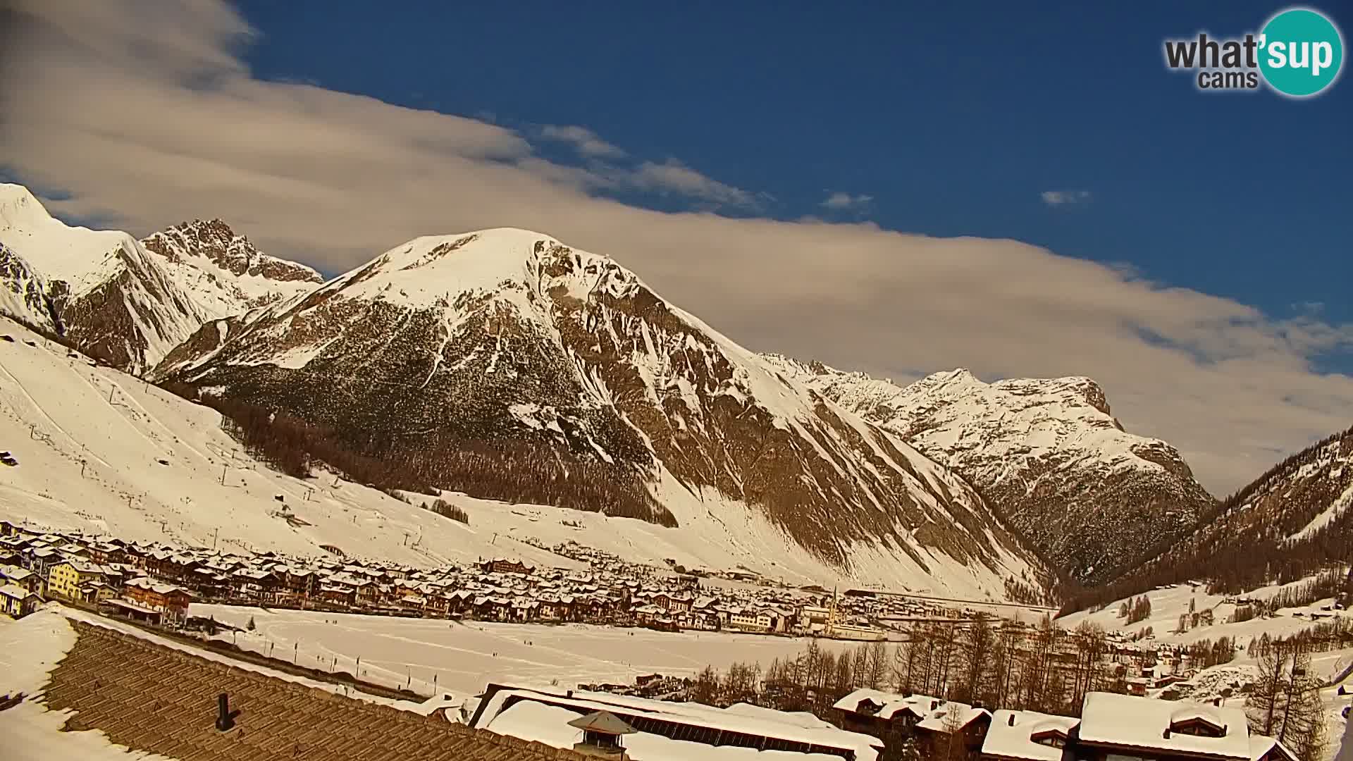 Erstaunliche Livigno Kamera, Panoramablick vom Hotel Teola