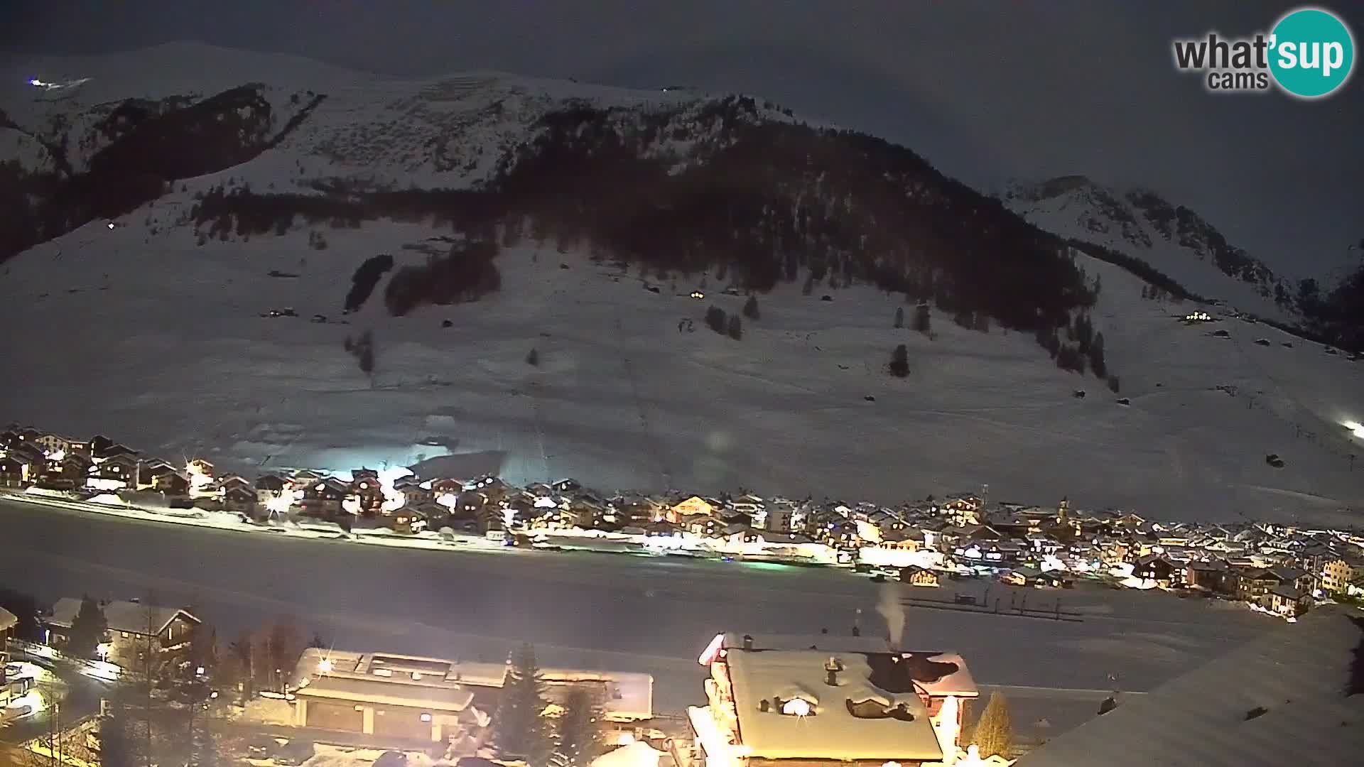 Amazing Livigno webcam panorama view from hotel Teola