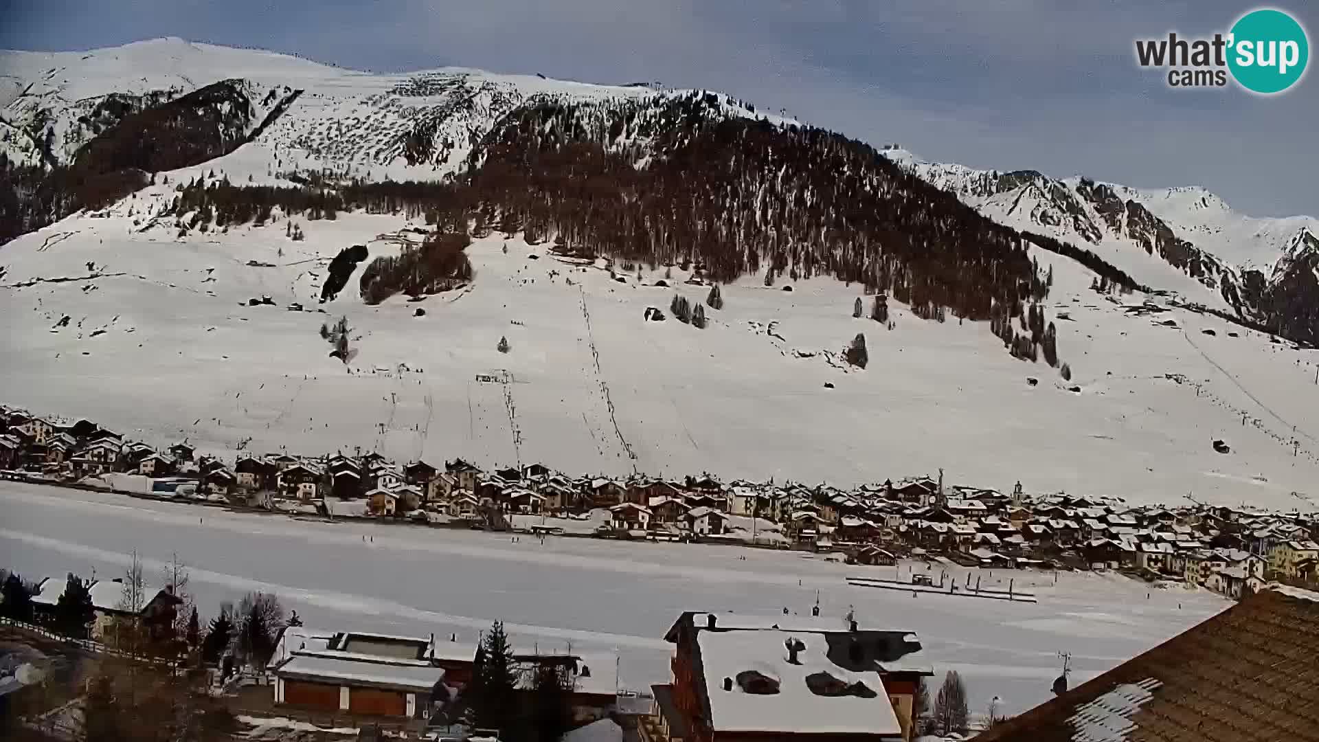 Erstaunliche Livigno Kamera, Panoramablick vom Hotel Teola