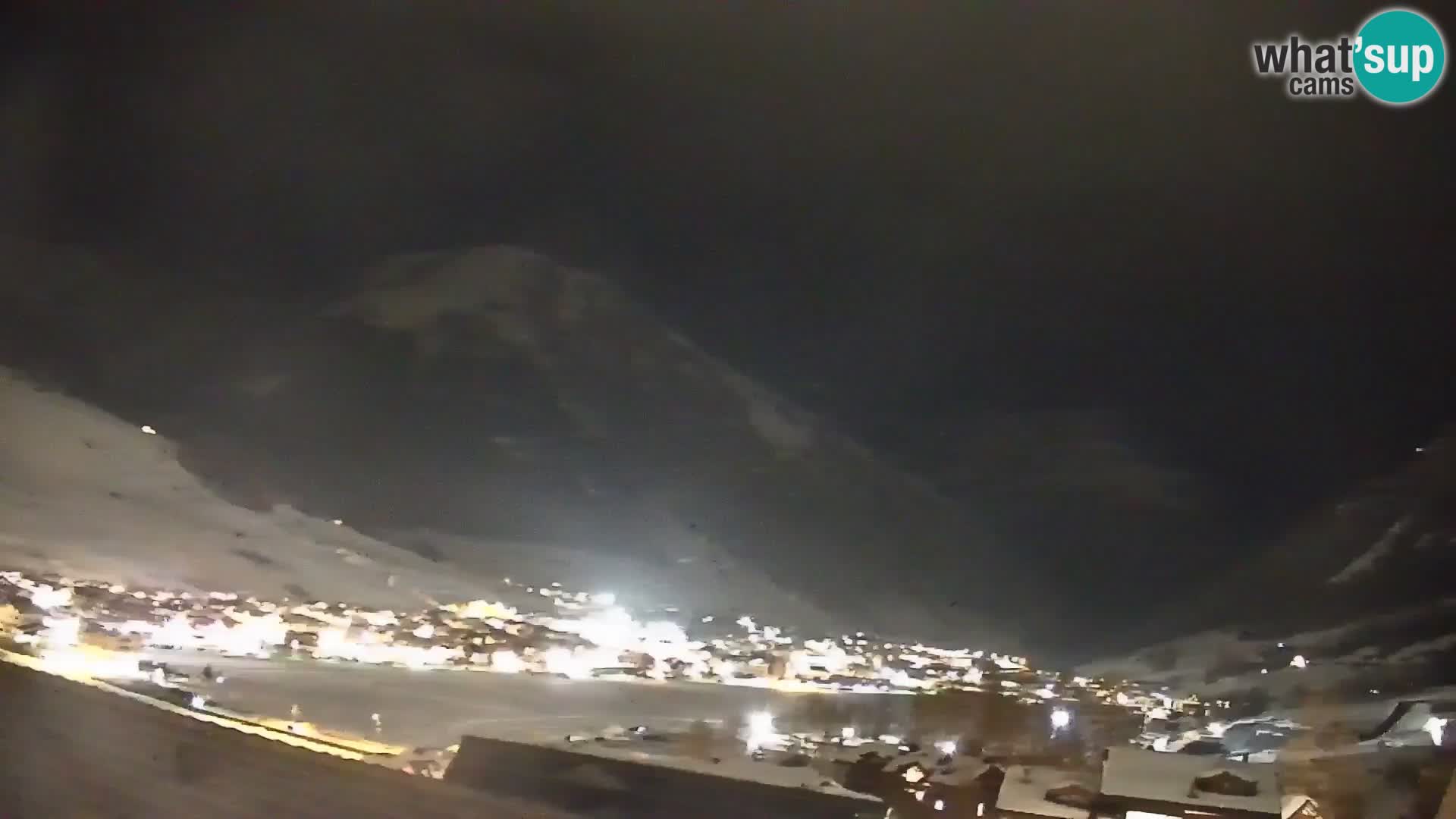 Increíble webcam de Livigno, vista panorámica desde el hotel Teola